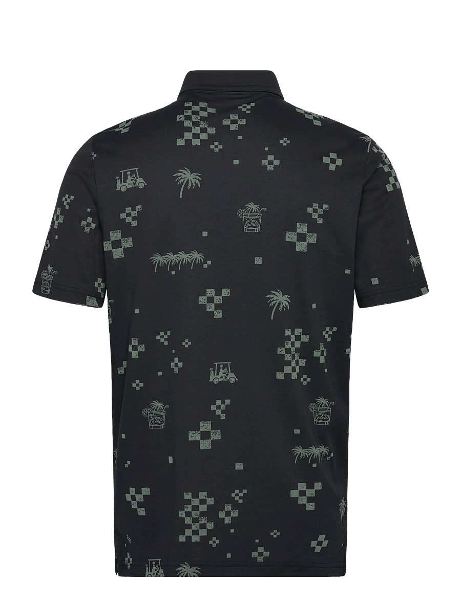 TravisMathew - BEVERAGE CART POLO - toppe & t-shirts - black - 1