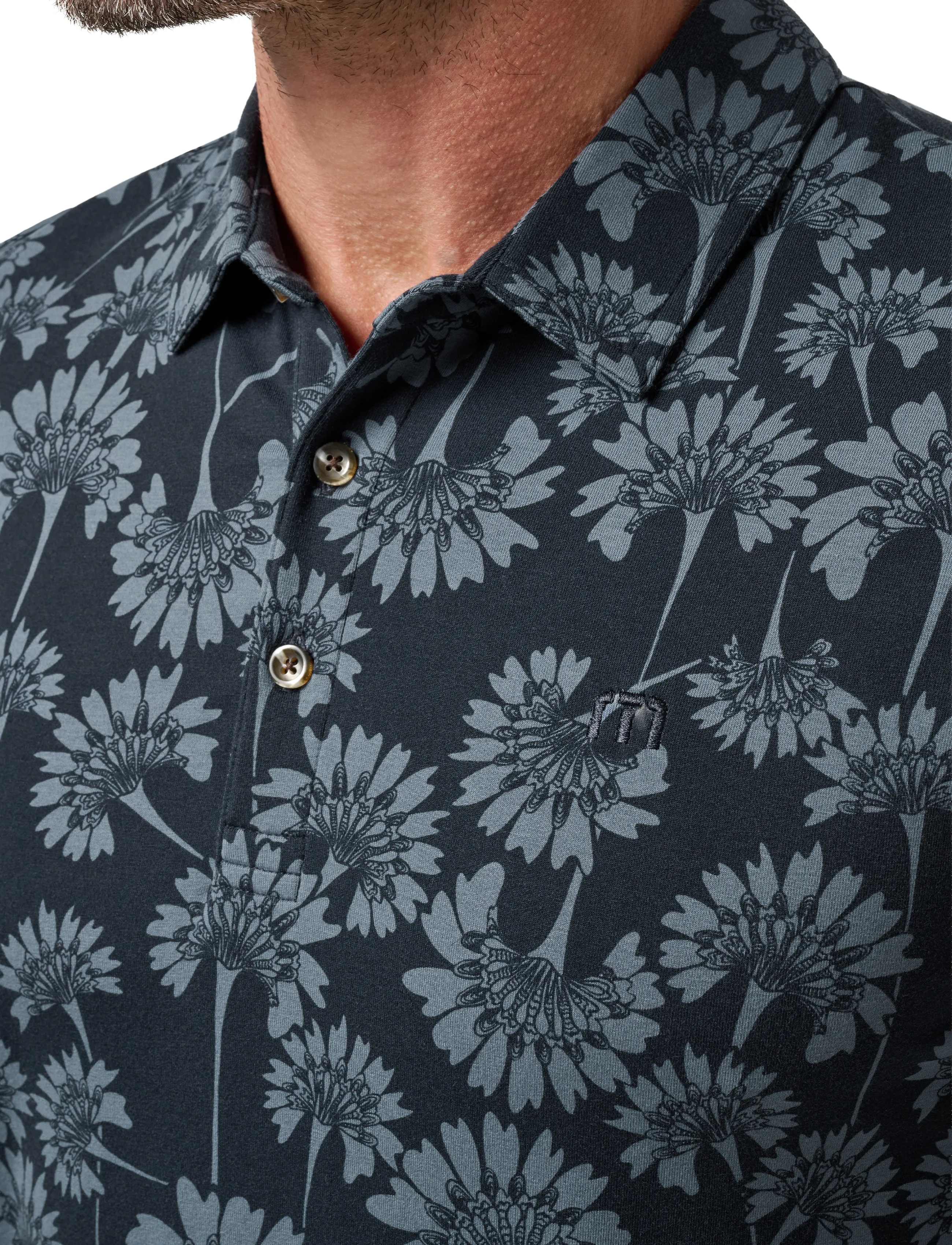 TravisMathew - COMFORTKNIT BREEZE - topit & t-paidat - total eclipse - 5