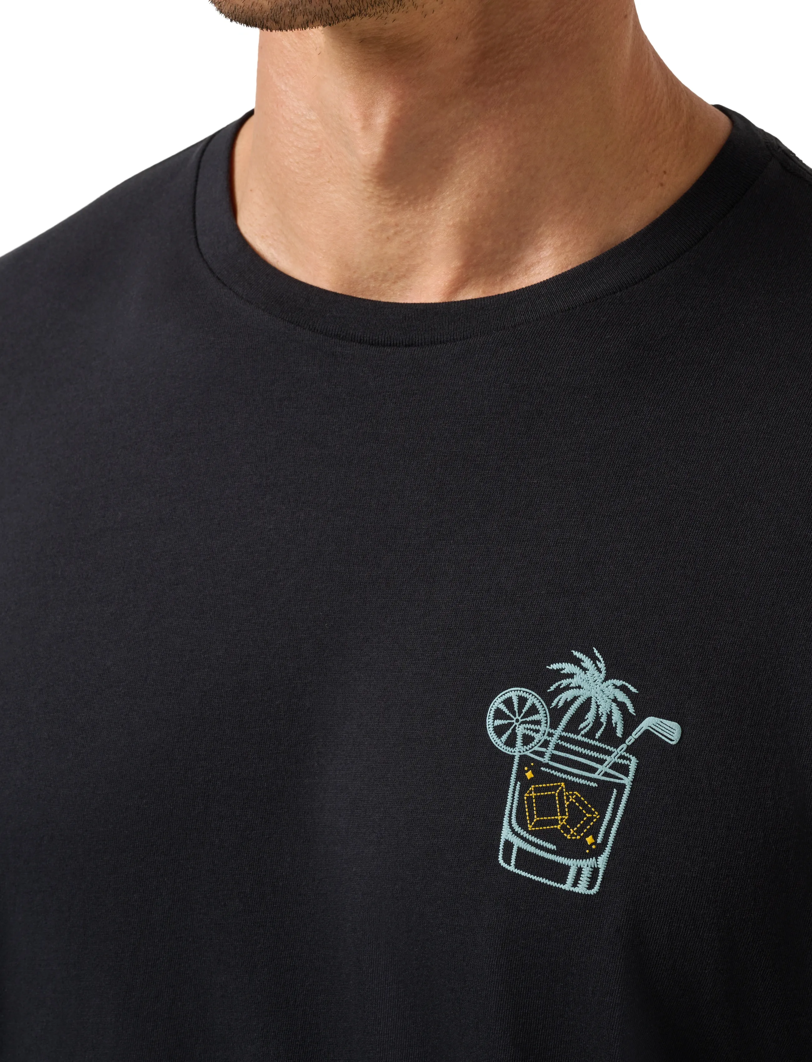 TravisMathew - BEVERAGE CART TEE - die niedrigsten preise - black - 4