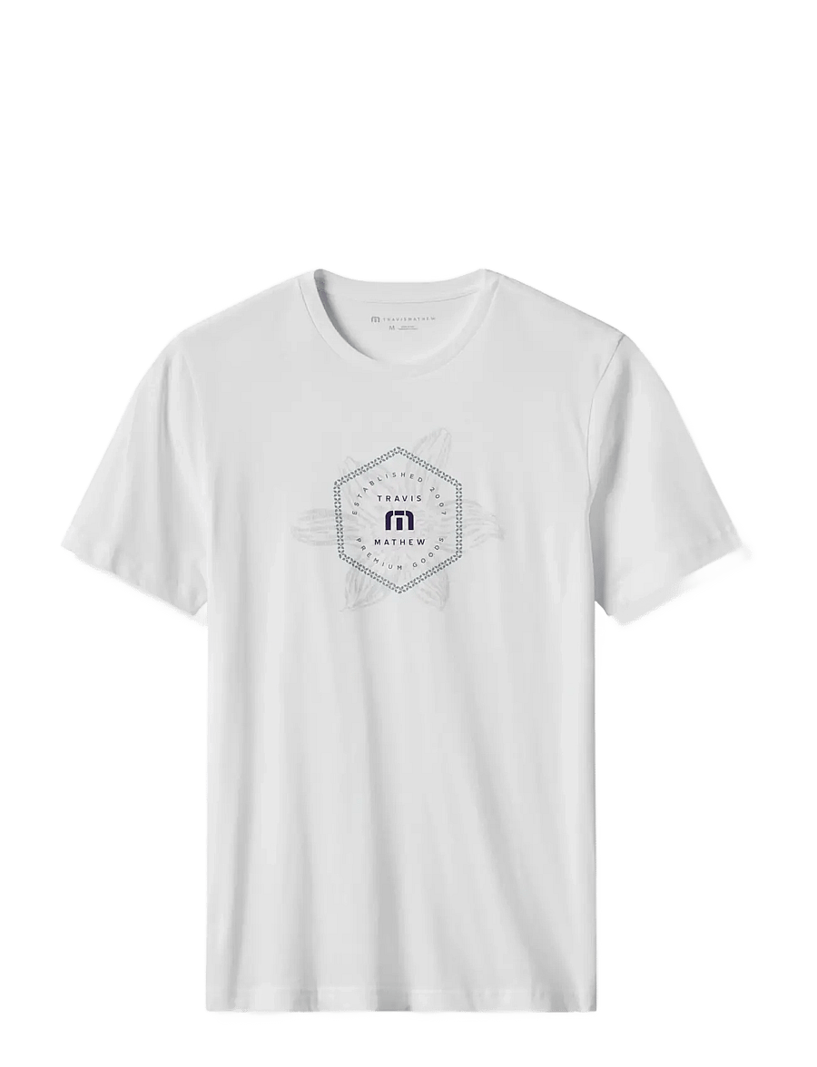 TravisMathew - MONEY TALKS - augšdaļas un t-krekli - white - 1