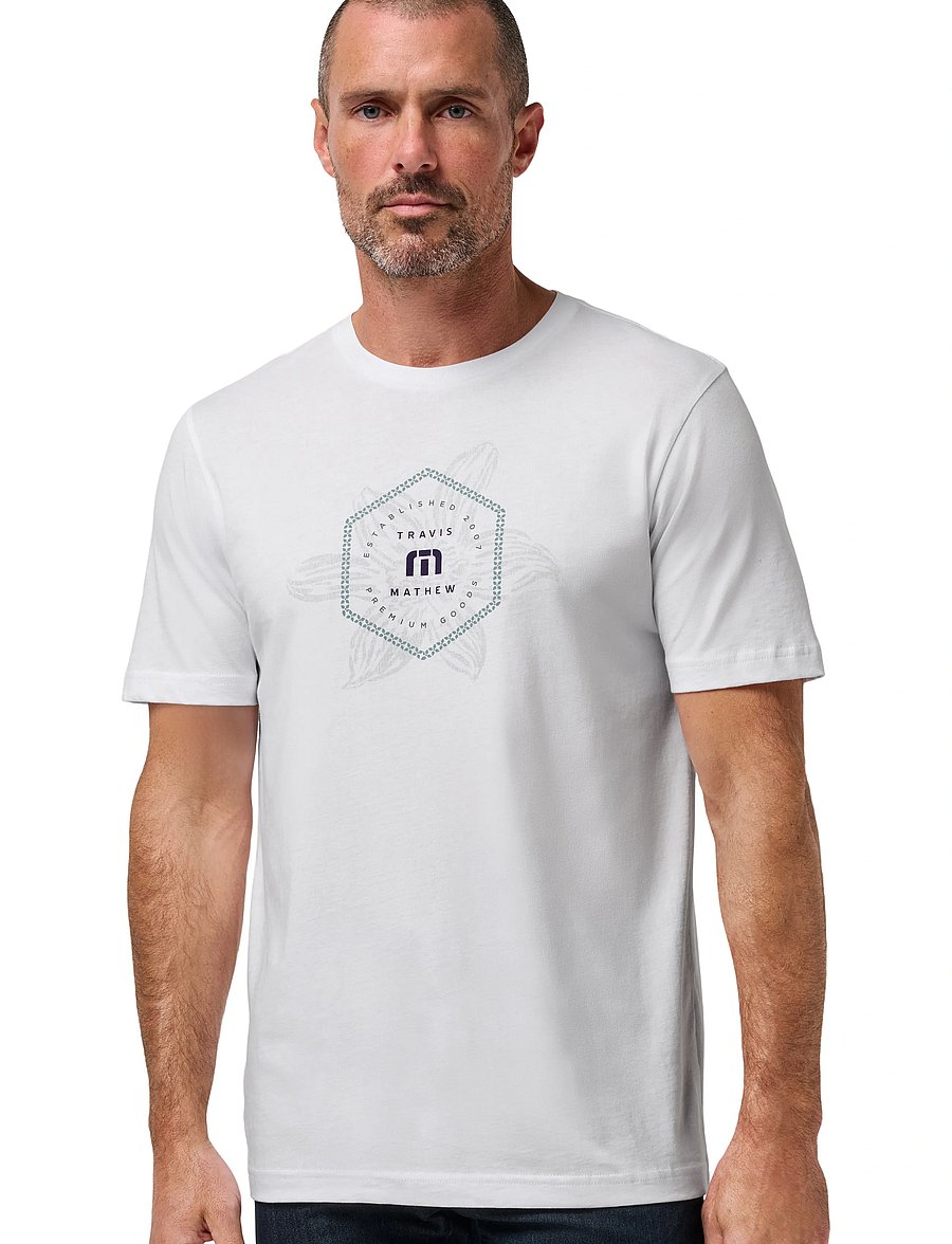 TravisMathew - MONEY TALKS - augšdaļas un t-krekli - white - 3