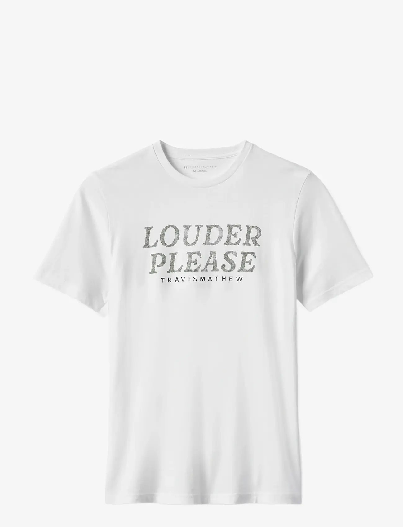 TravisMathew - LOUDER PLEASE TEE - laveste priser - white - 1