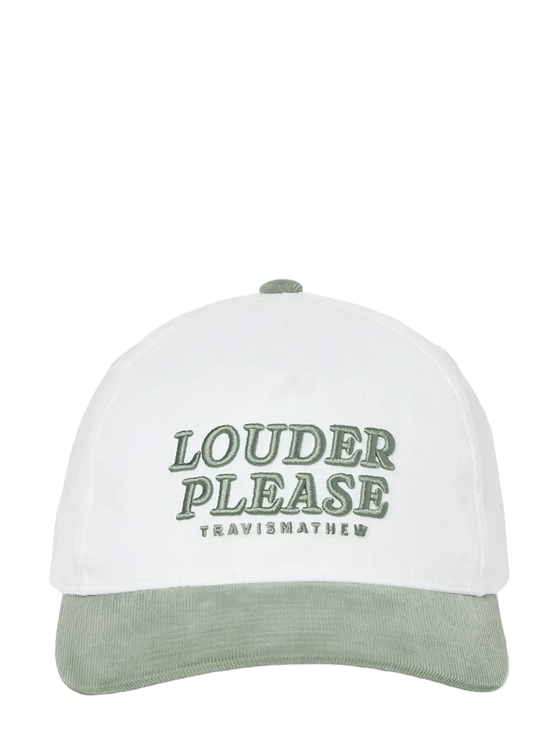 TravisMathew - LOUDER PLEASE HAT - nokamütsid - white - 0