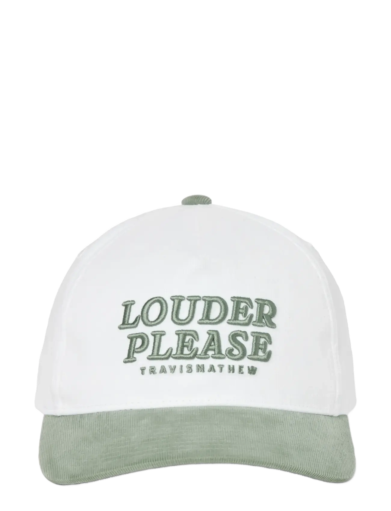 TravisMathew LOUDER PLEASE HAT - Golf - WHITE / white