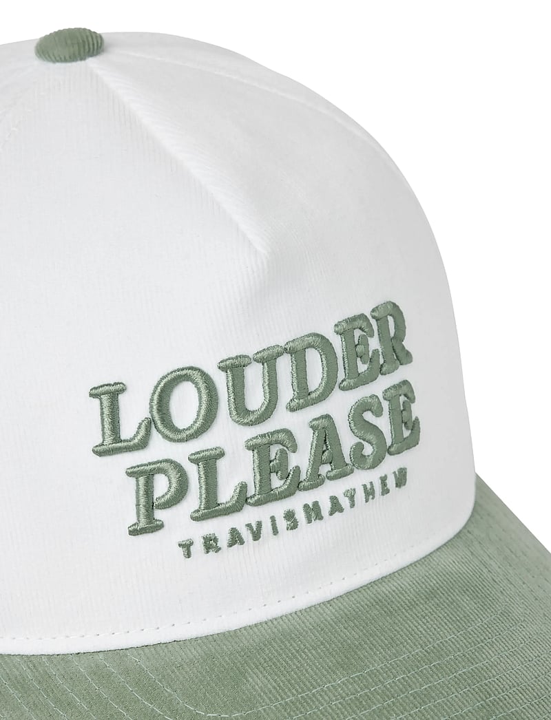 TravisMathew - LOUDER PLEASE HAT - nokamütsid - white - 2