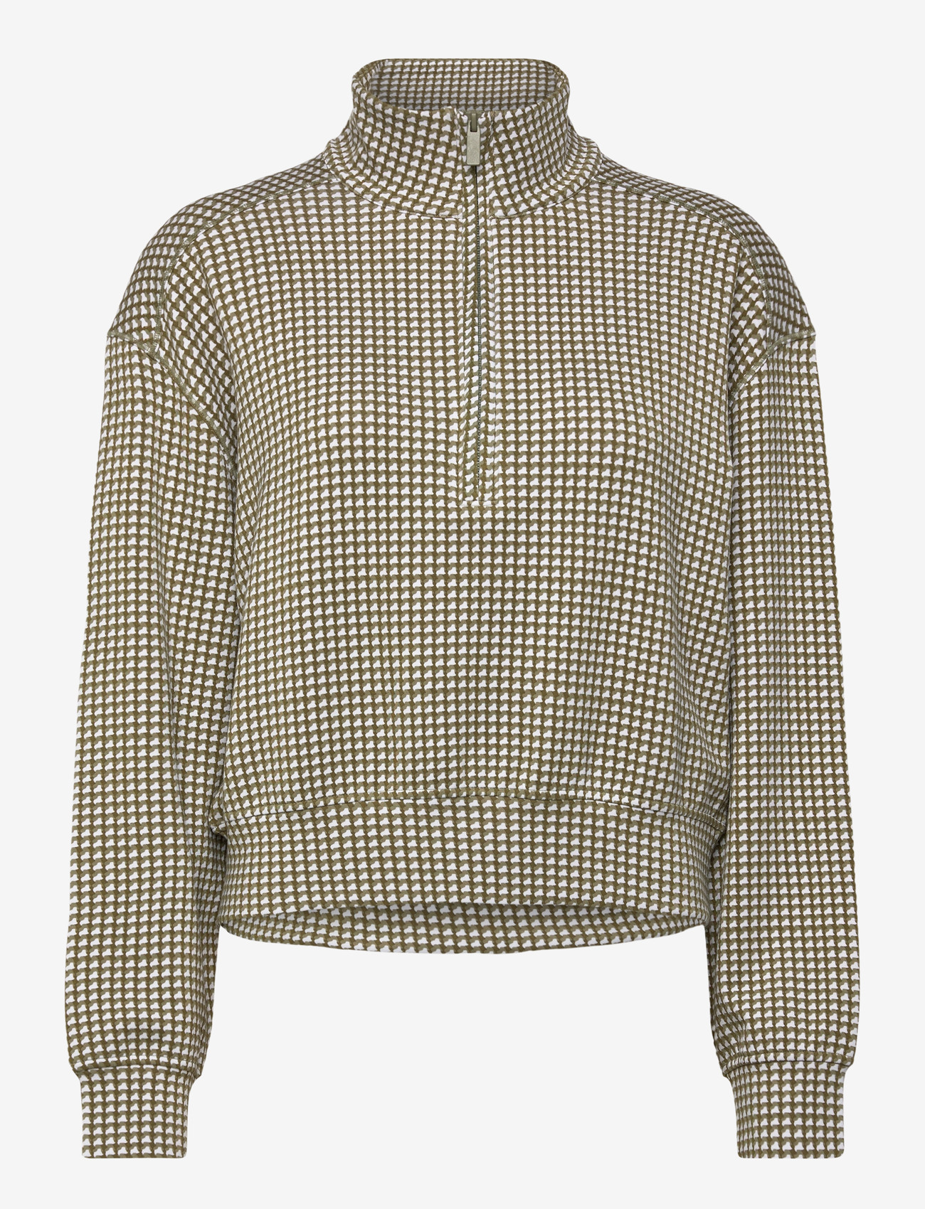 TravisMathew - PRINTED SKYLOFT SOFT ECHO 1/2 ZIP - vahekihina kantavad jakid - oil green multi - 1