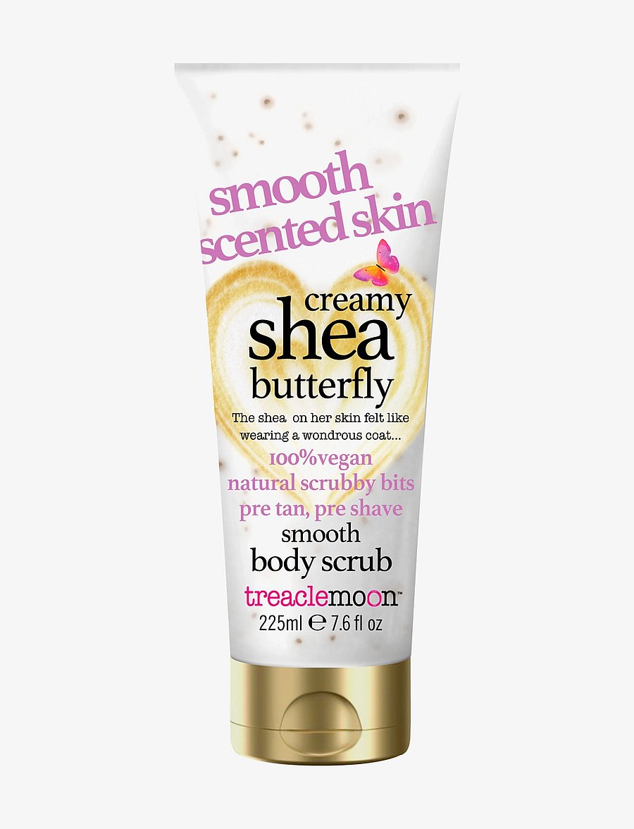 Treaclemoon - Treaclemoon Creamy Shea Butterfly Body Scrub 225ml - skrubb & exfoliators - kropp - clear - 0