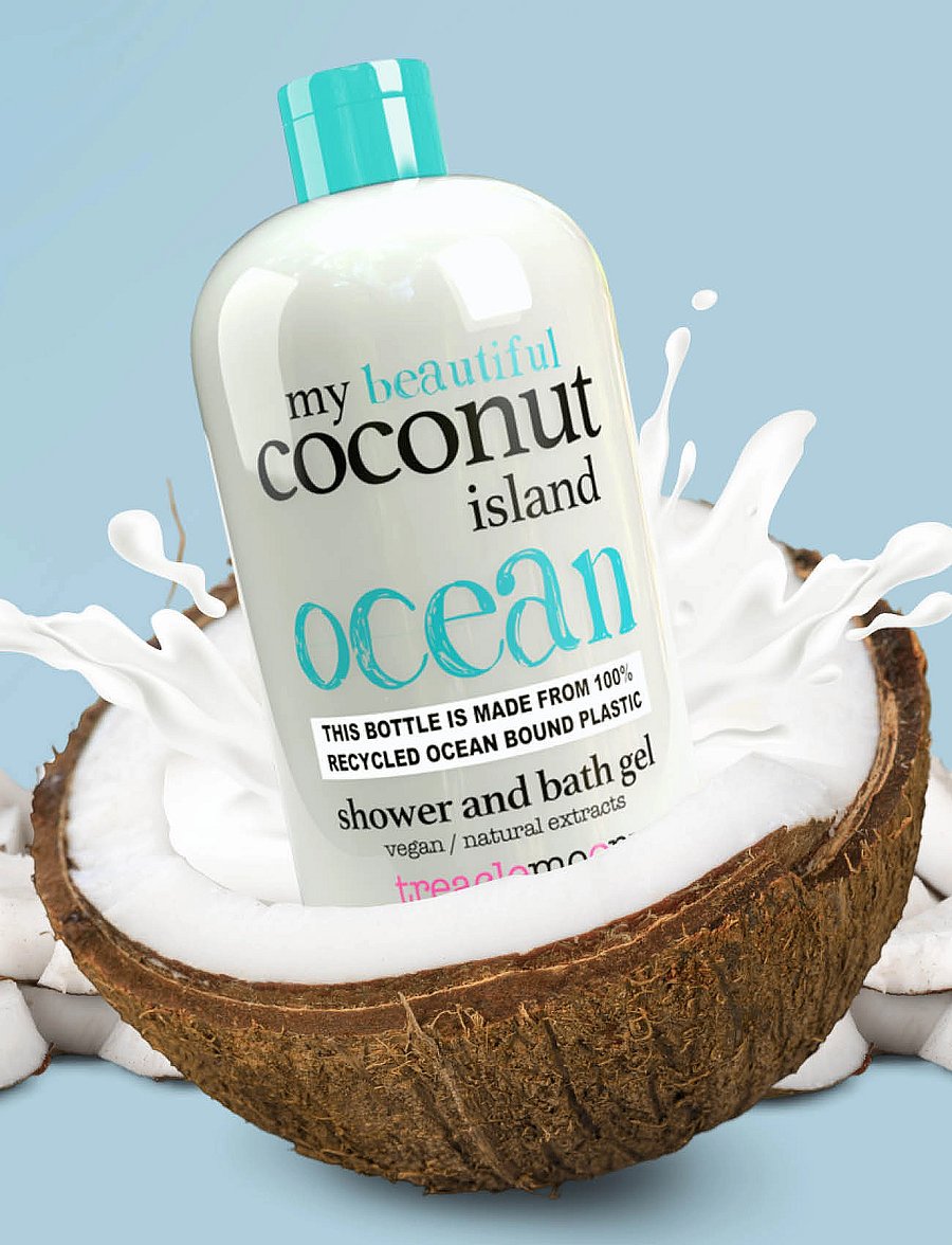 Treaclemoon - Treaclemoon My Coconut Island Shower Gel 500ml - duschgel & duscholjor - clear - 0