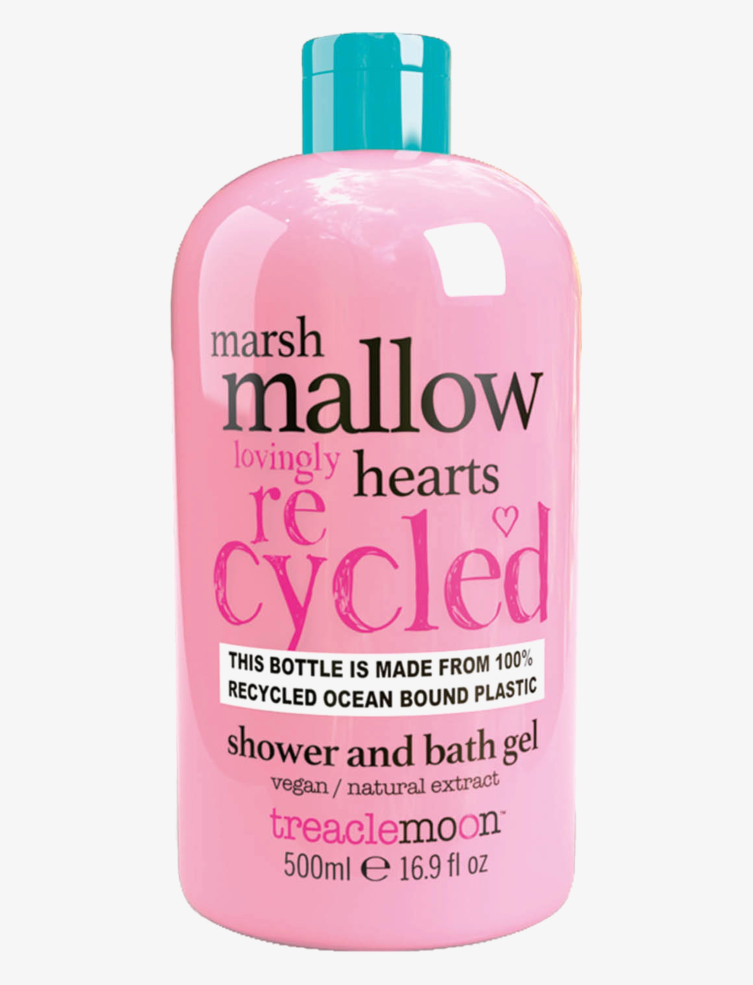 Treaclemoon Marshmallow Hearts Shower Gel 500Ml, Badekar og bruser, Nude, Str: 500 ml