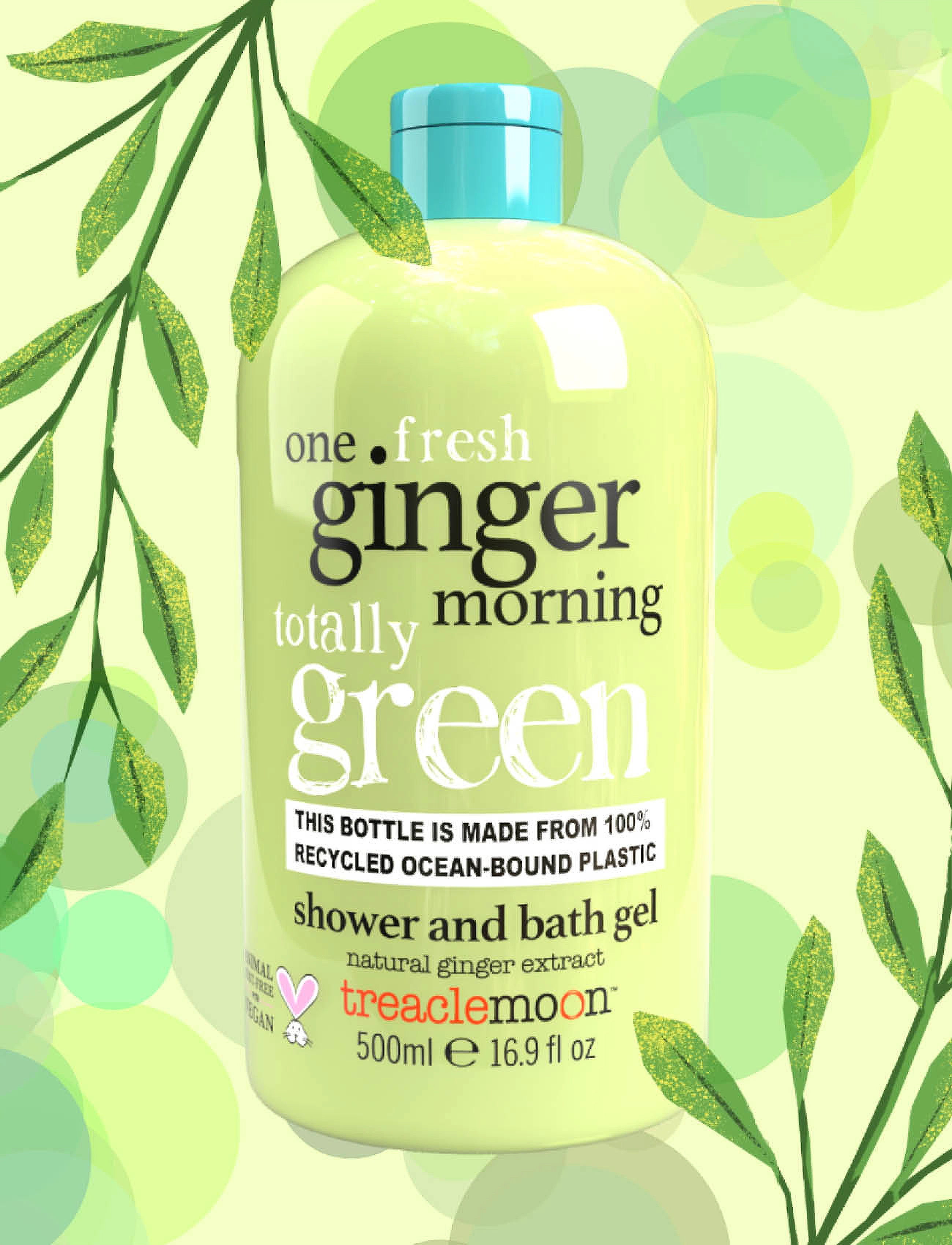 Treaclemoon Treaclemoon One Ginger Morning Shower Gel 500ml, 500 ml, Nude, Krop > Bad Og Brusebad, Dame