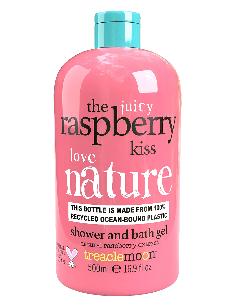 Treaclemoon - Treaclemoon The Raspberry Kiss Shower Gel 500ml - sturtugel og olíur - clear - 0