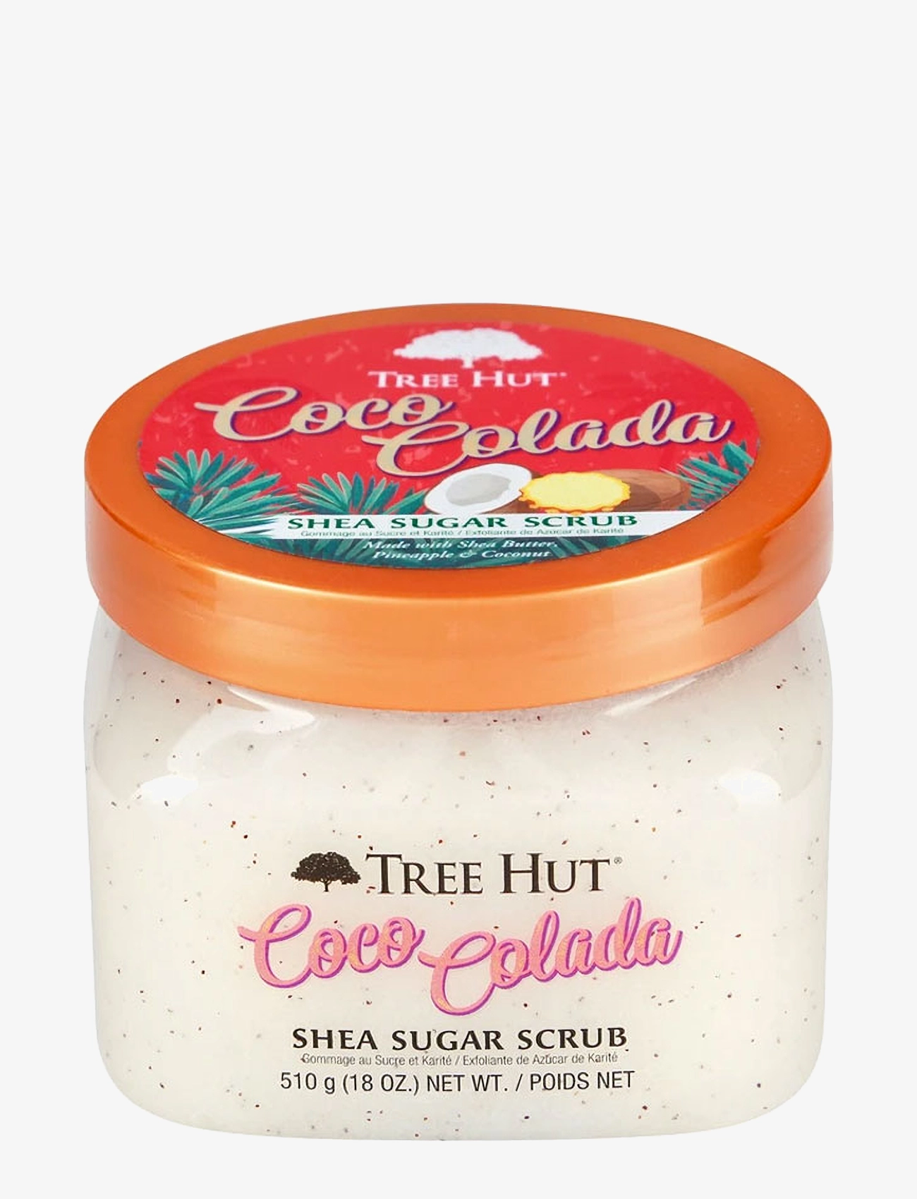Tree Hut Shea Sugar Scrub Coco Colada, 510 g, Nude, Krop > Scrub Og Eksfolierende Midler, Dame