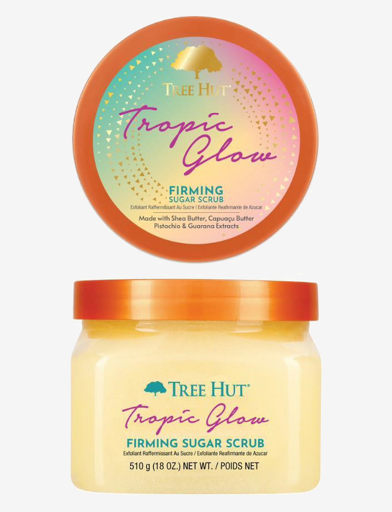 Tree Hut - Firming Shea Sugar Scrub Tropic Glow - skrub & exfoliering - krop - no color - 0