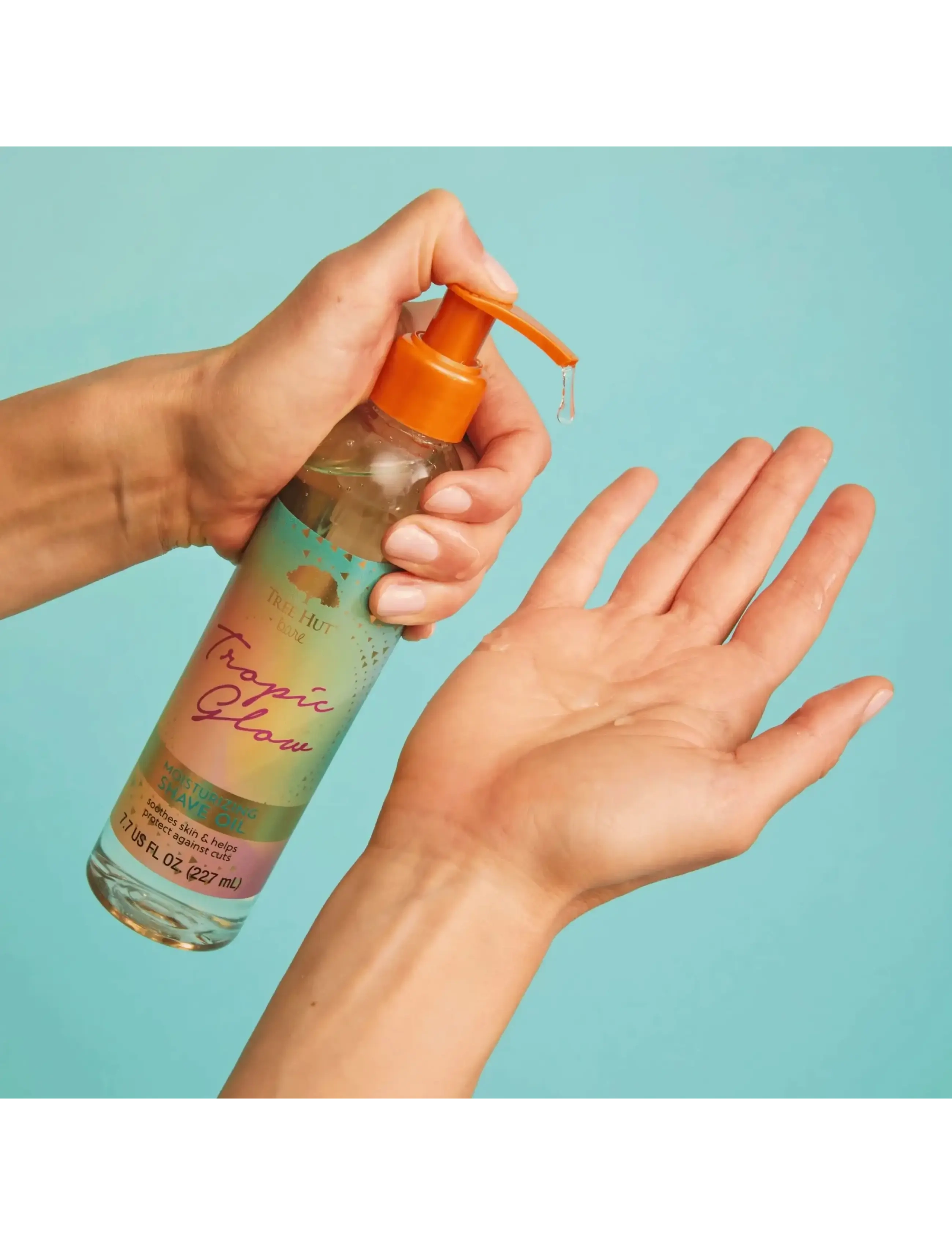Tree Hut - Moisturizing Shave Oil Tropic Glow - raseerimine - no color - 2