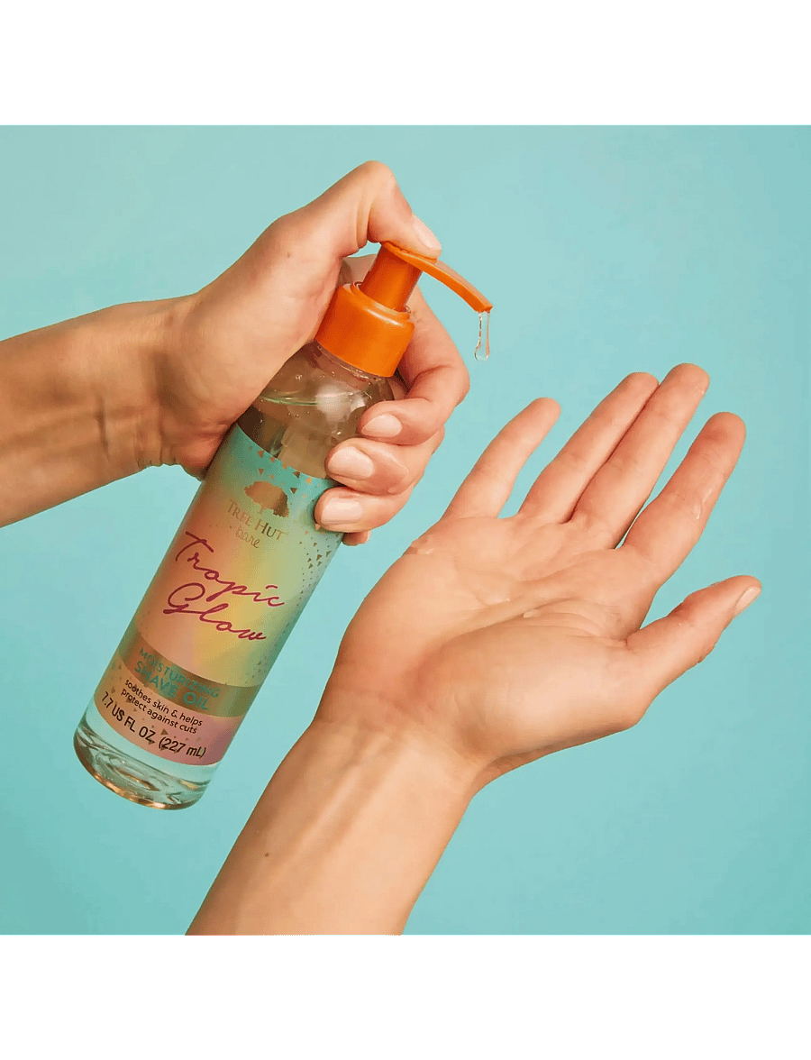 Tree Hut - Moisturizing Shave Oil Tropic Glow - raseerimine - no color - 2