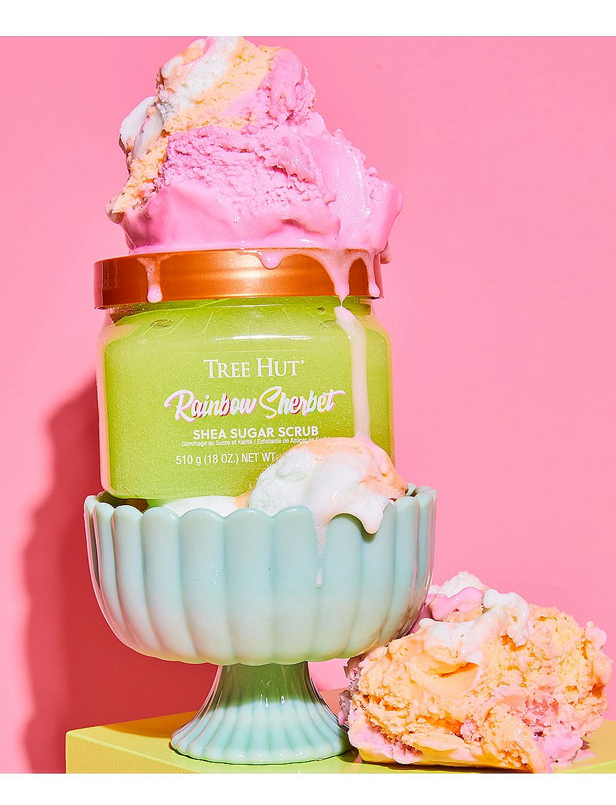 Tree Hut - Shea Sugar Scrub Rainbow Sherbert - keha koorimine - no color - 0
