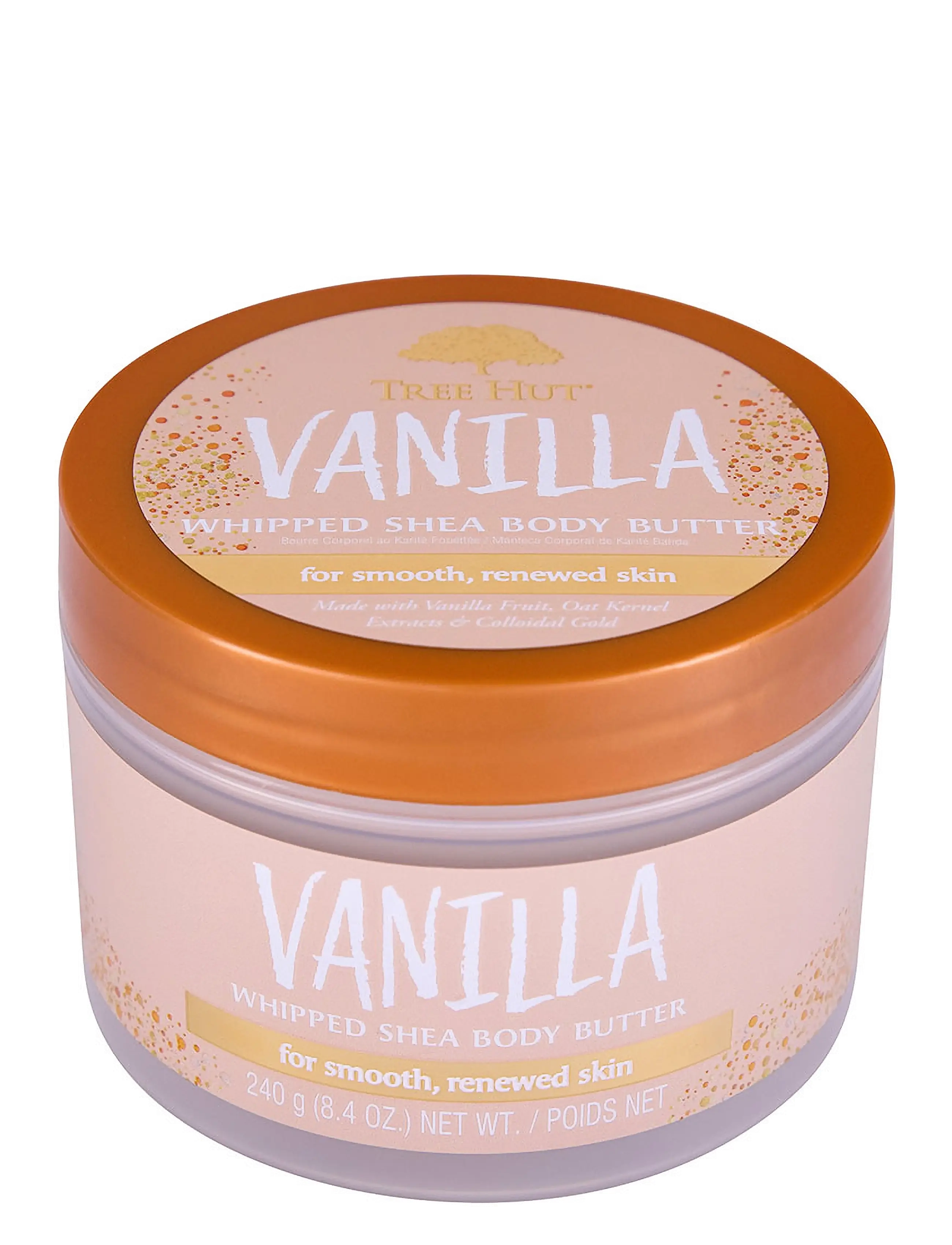 Tree Hut Whipped Body Butter Vanilla, Bodyscrub, Nude, Str: 240 G
