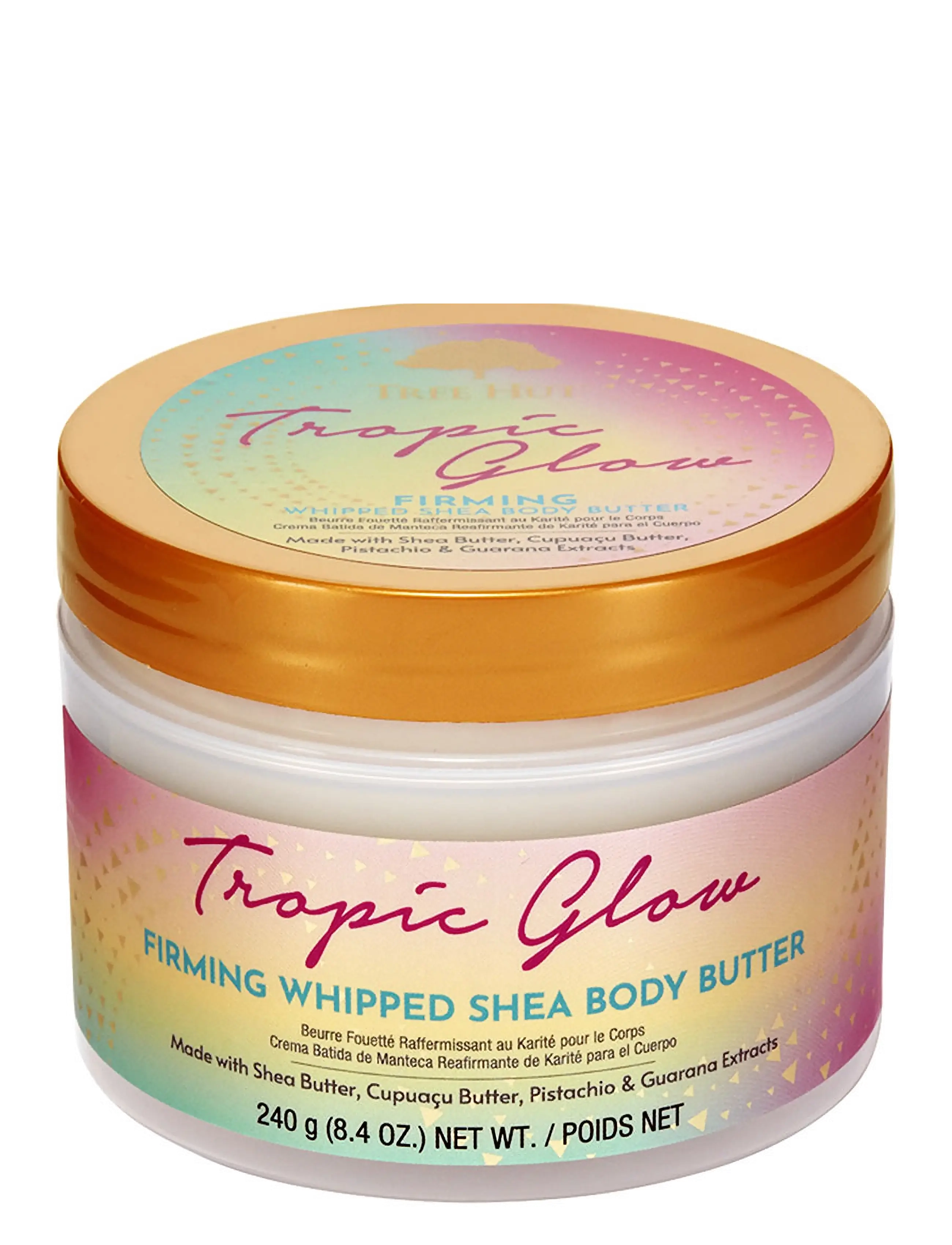 Tree Hut Whipped Body Butter Tropic Glow, Kropssmør, Nude, Str: 240 G