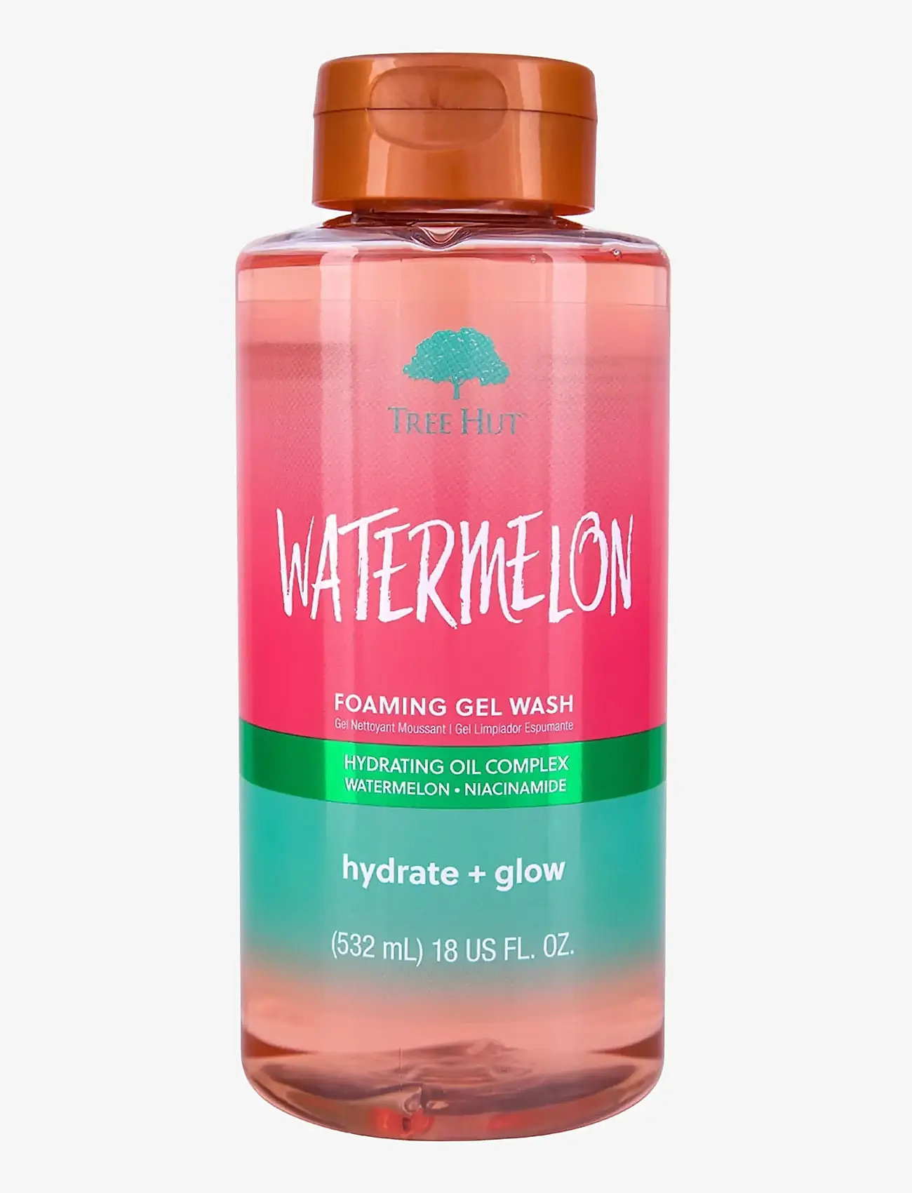 Tree Hut - Foaming Gel Wash Watermelon - shower gel & bruseolier - no color - 0