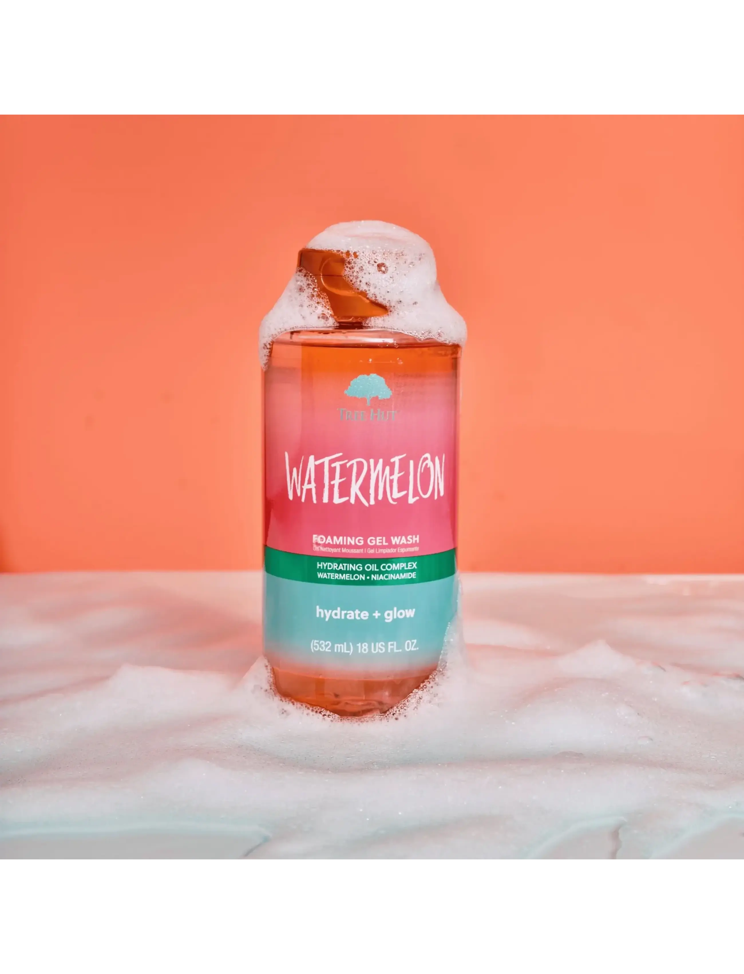 Tree Hut - Foaming Gel Wash Watermelon - duschgel & duscholjor  - no color - 2