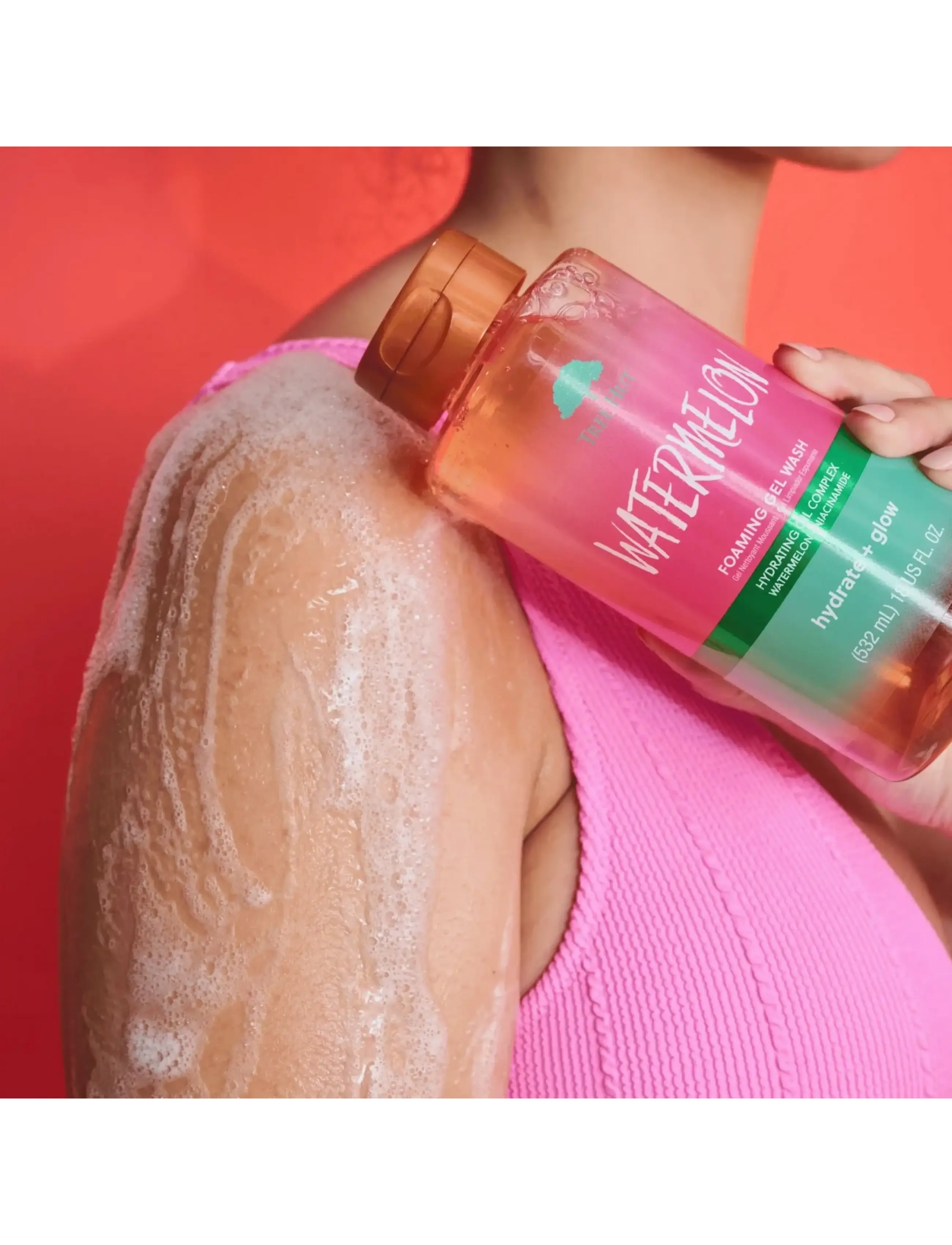 Tree Hut - Foaming Gel Wash Watermelon - duschgel & duscholjor  - no color - 3