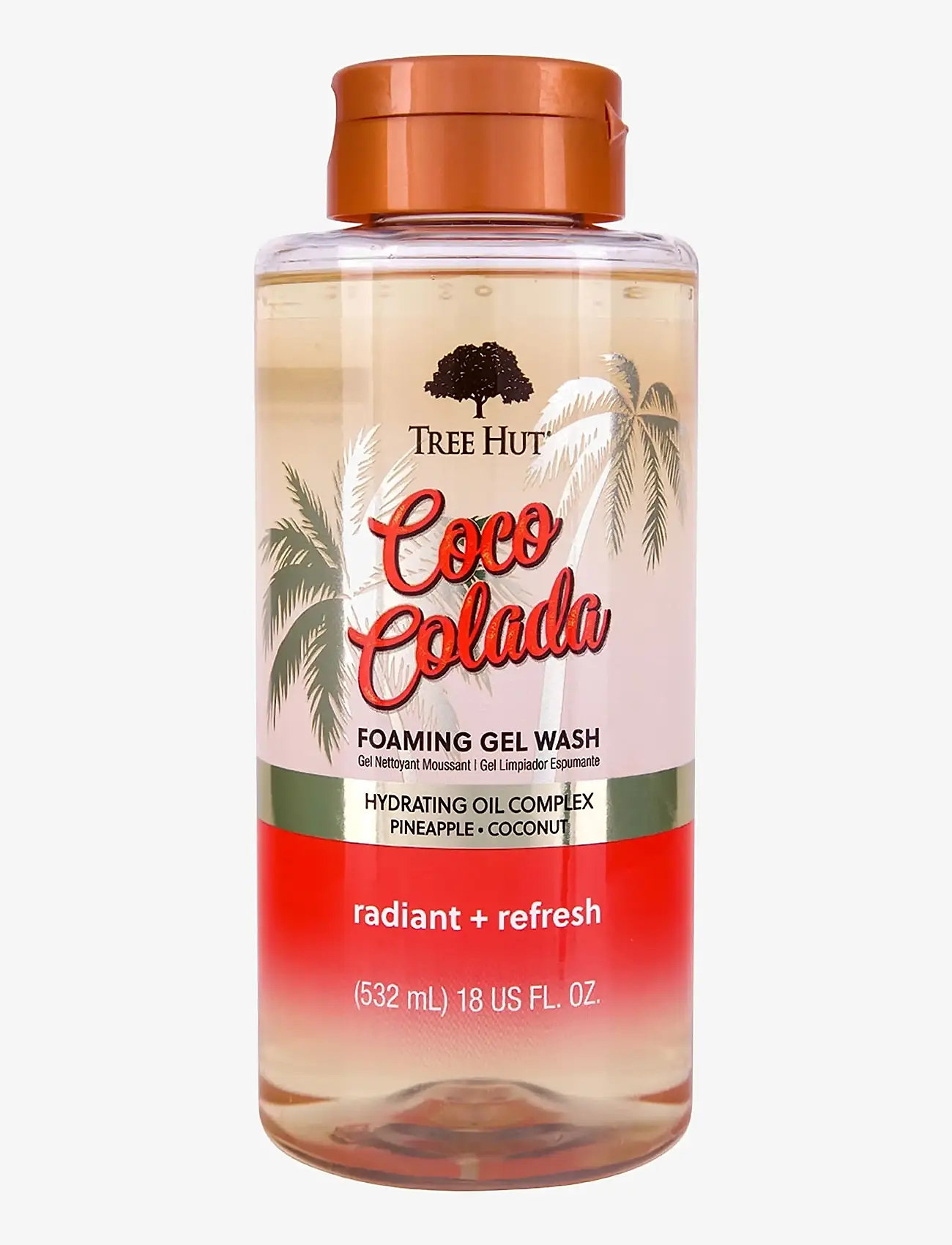 Tree Hut - Foaming Gel Wash Coco Colada - shower gel & bruseolier - no color - 0
