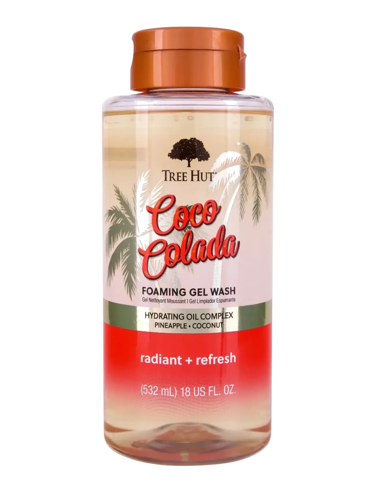 Tree Hut Foaming Gel Wash Coco Colada - Hudvård - NO COLOR / undefined