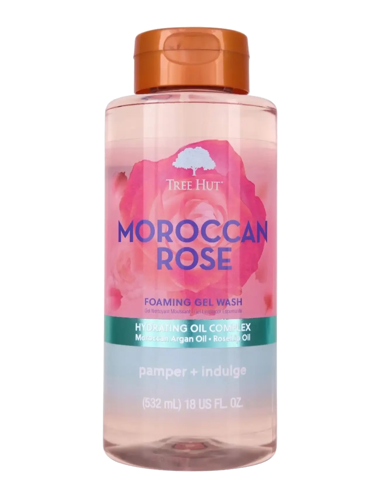 Tree Hut Foaming Gel Wash Moroccan Rose - Hudvård - NO COLOR / undefined