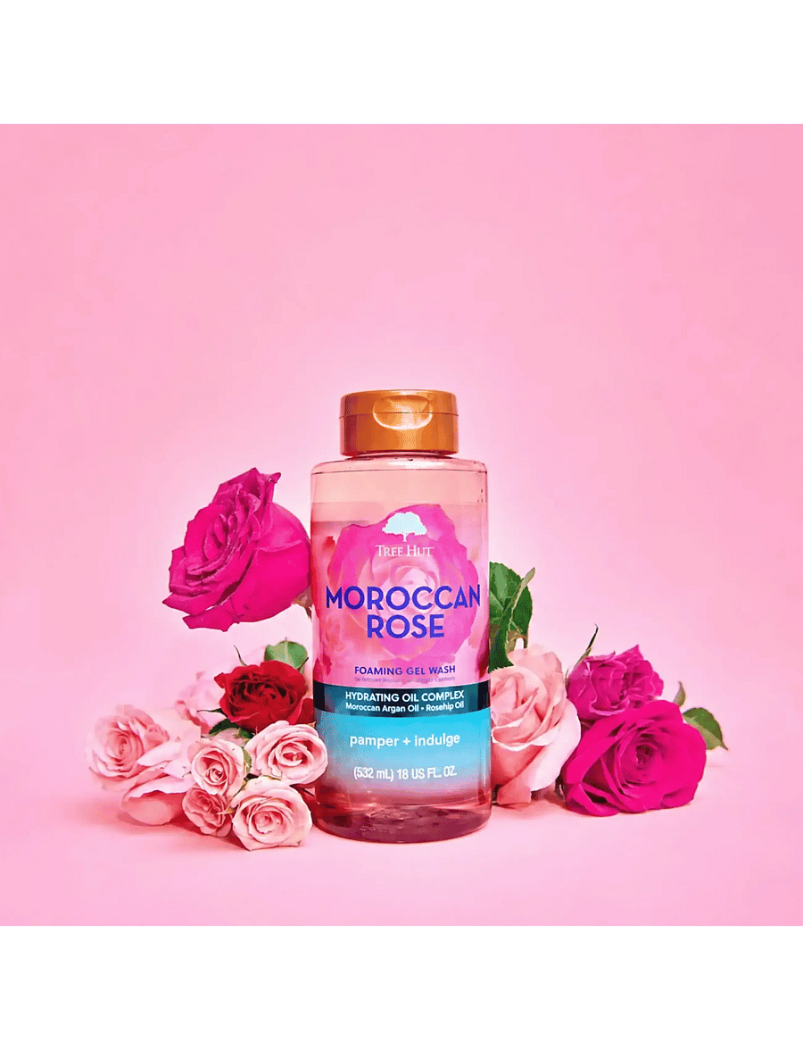 Tree Hut - Foaming Gel Wash Moroccan Rose - dušigeelid ja õlid - no color - 1