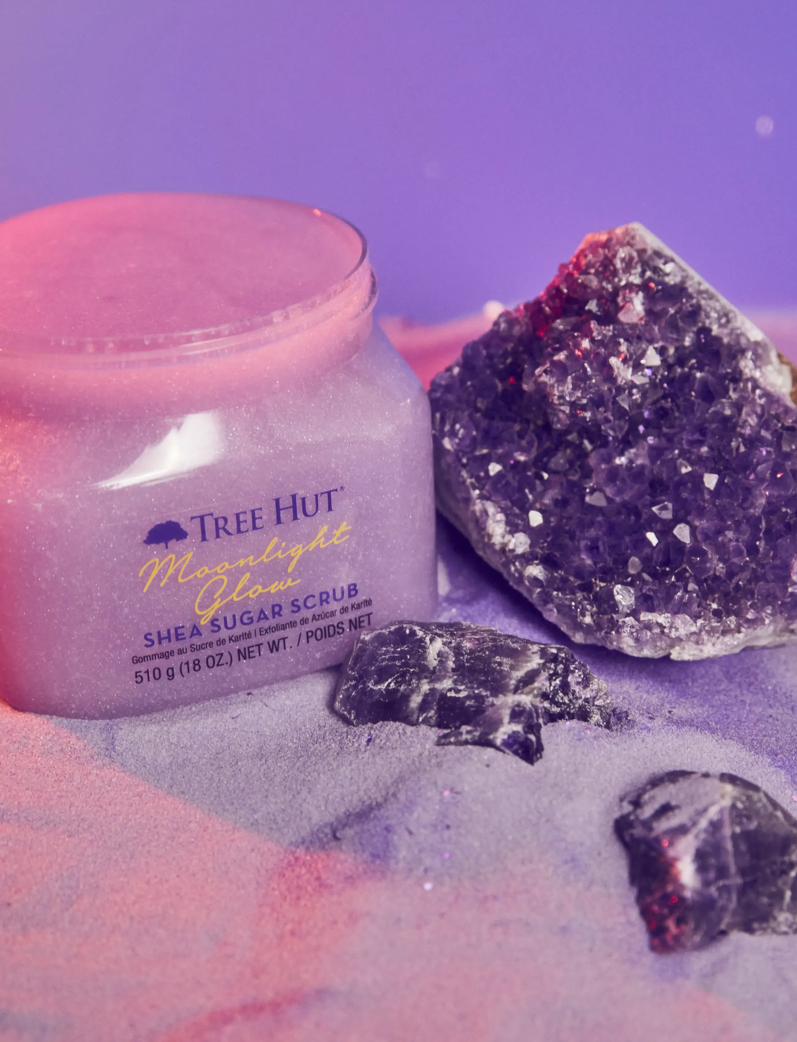 Tree Hut - Tree Hut. Shea Sugar Scrub Moonlight Glow - laveste priser - no color - 4