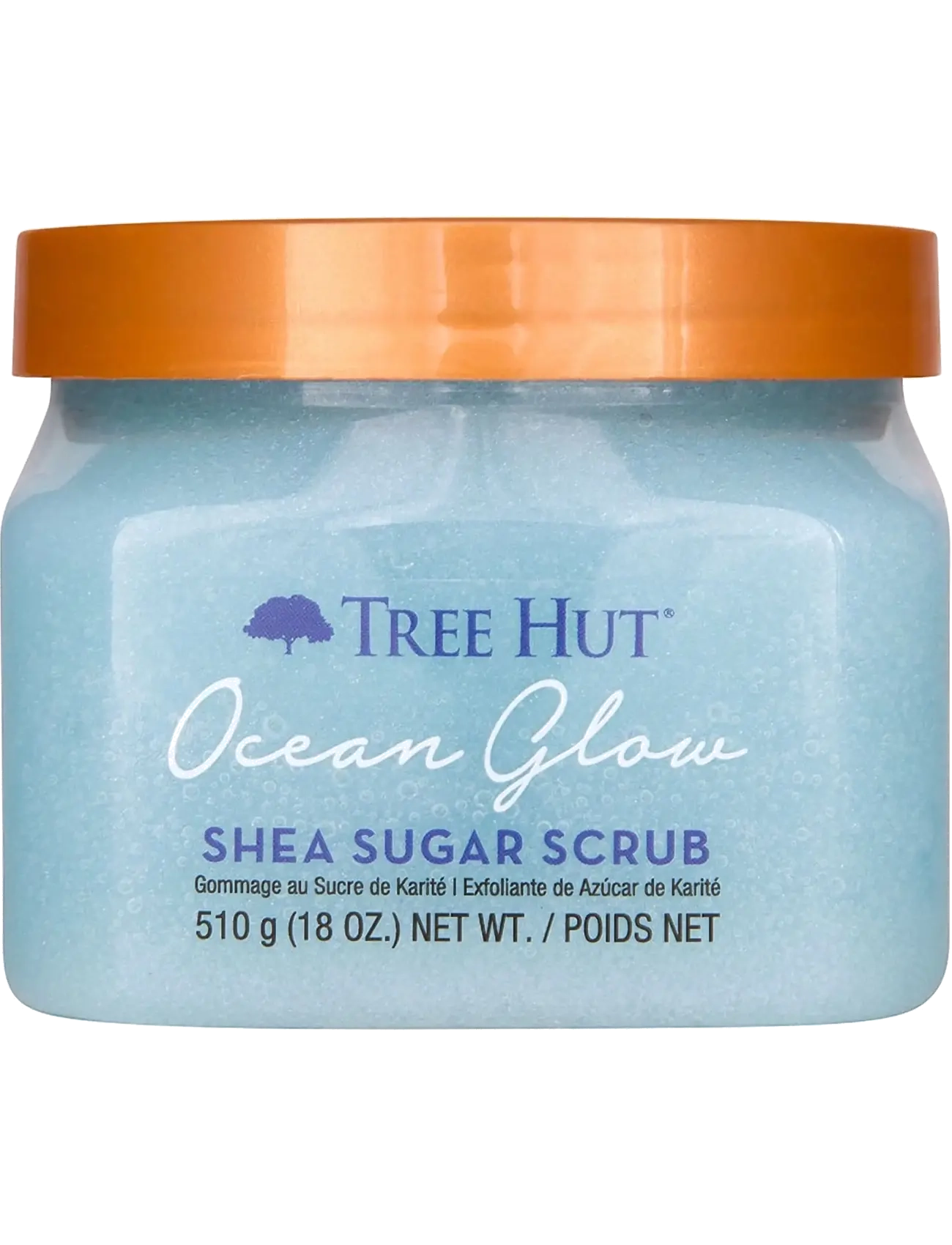 Tree Hut . Shea Sugar Scrub Ocean Glow, Bodyscrub, Nude, Str: 510 G