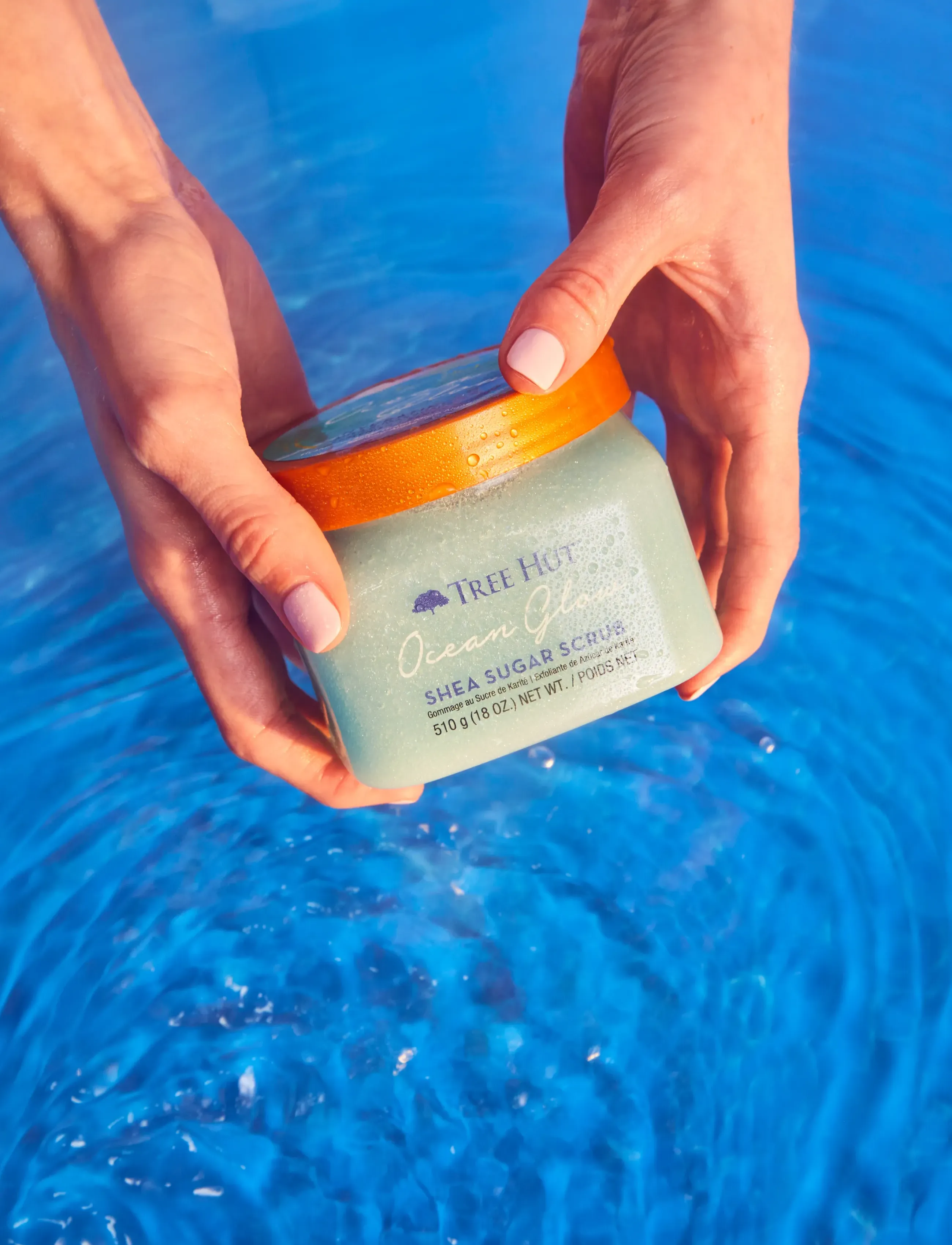 Tree Hut Tree Hut. Shea Sugar Scrub Ocean Glow, 510 G, Nude, Krop > Scrub Og Eksfolierende Midler, Dame