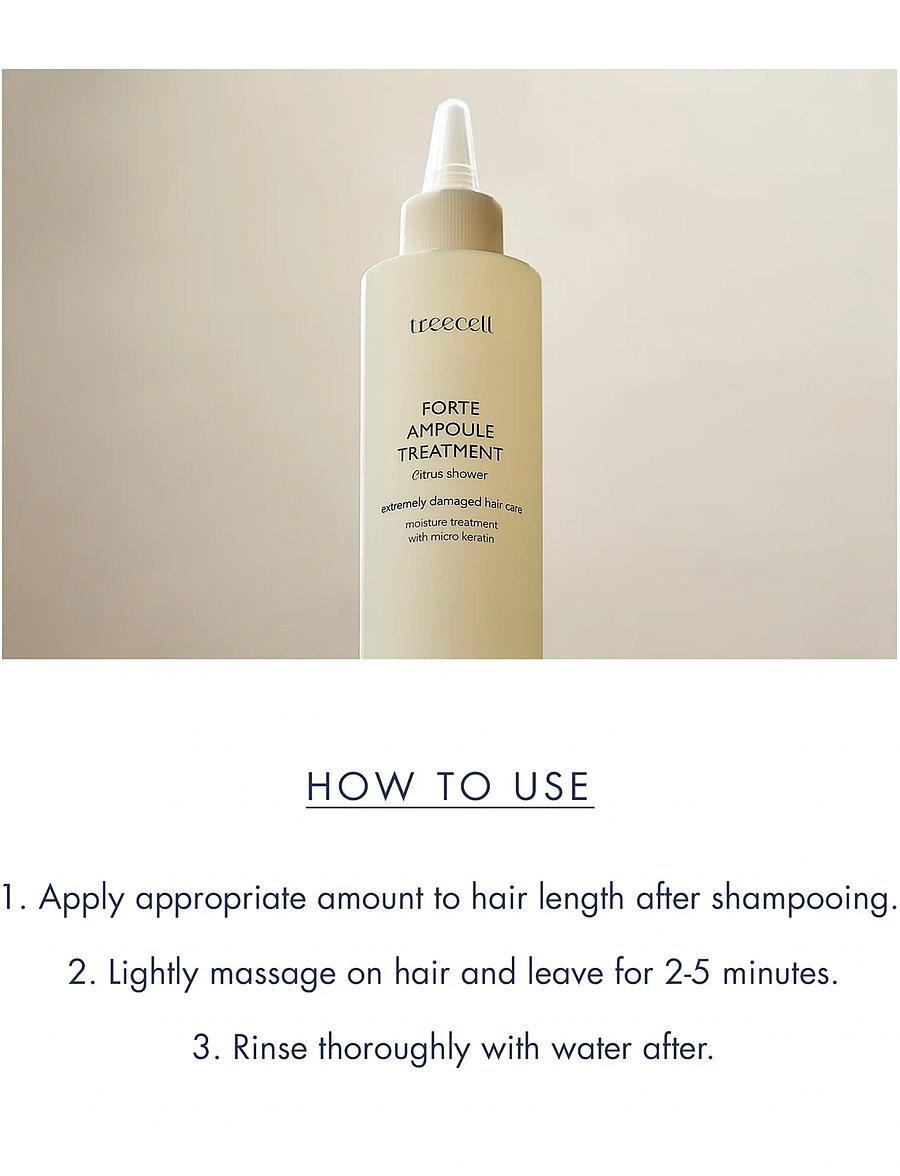 Treecell - Hair Forte Ampoule Treatment - juuksehooldused - clear - 4