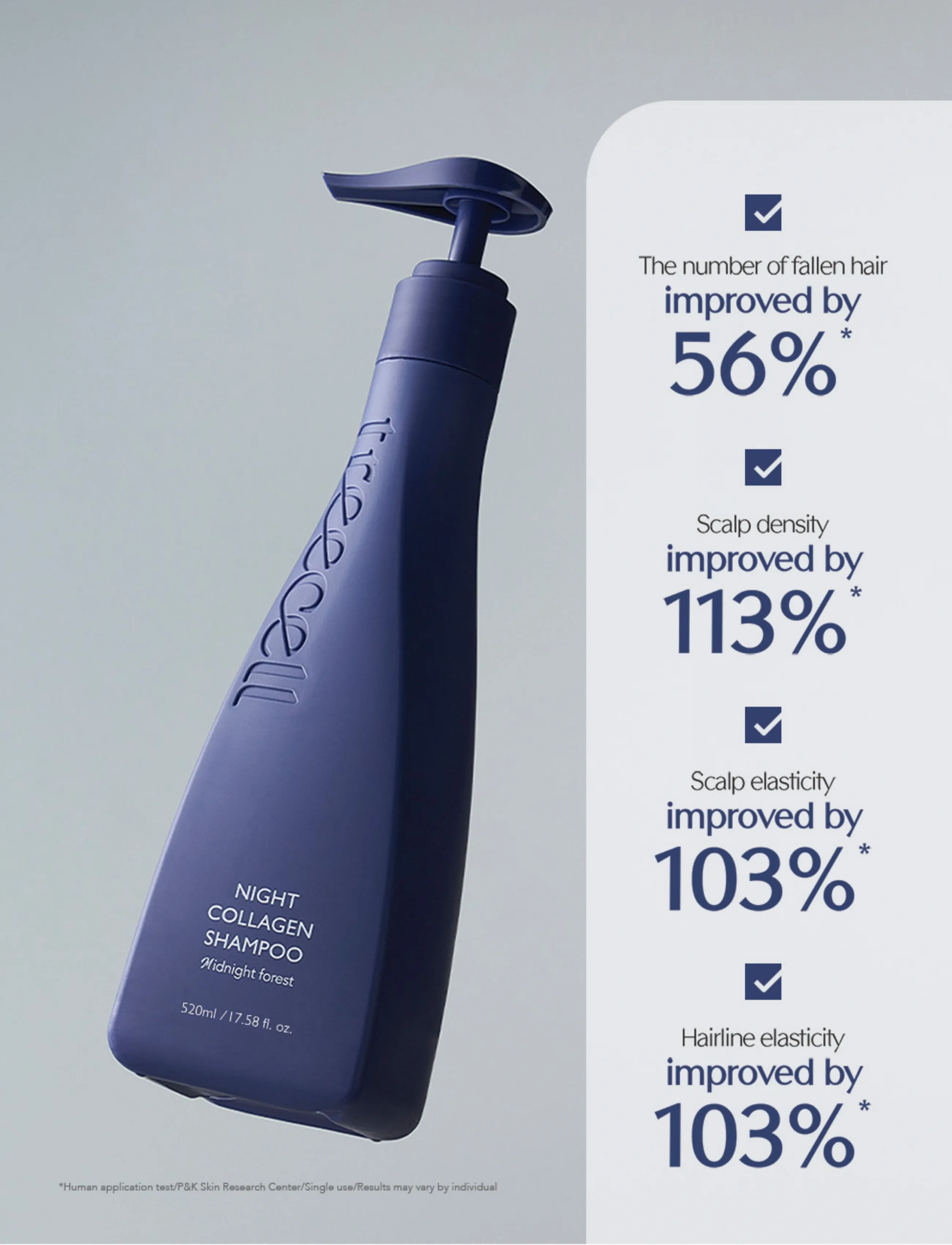 Treecell Night Collagen Shampoo Midnight Forest, 360 ml, Nude, Pleje > Shampoo, Dame