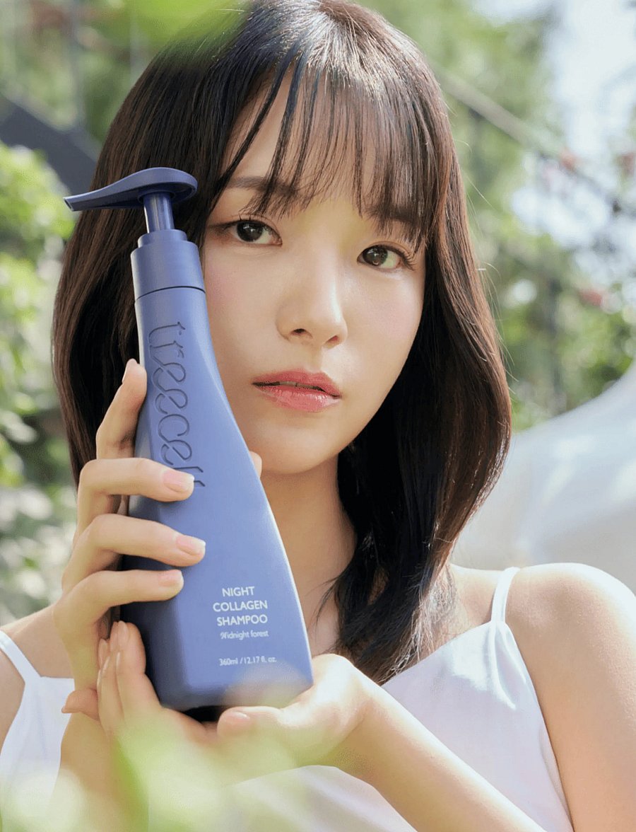 Treecell - Night Collagen Shampoo Midnight Forest - shampoo - clear - 4