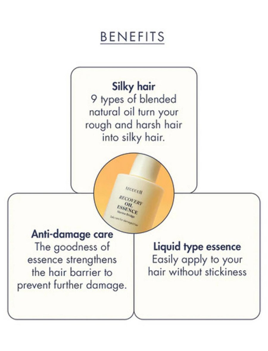 Treecell - Hair Recovery Oil Essence - juukseõlid - clear - 2