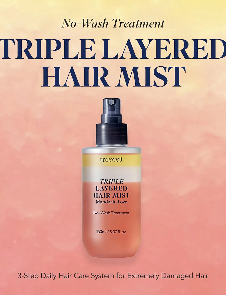 Treecell - Triple Layered Hair Mist - juuksepihusti - clear - 4
