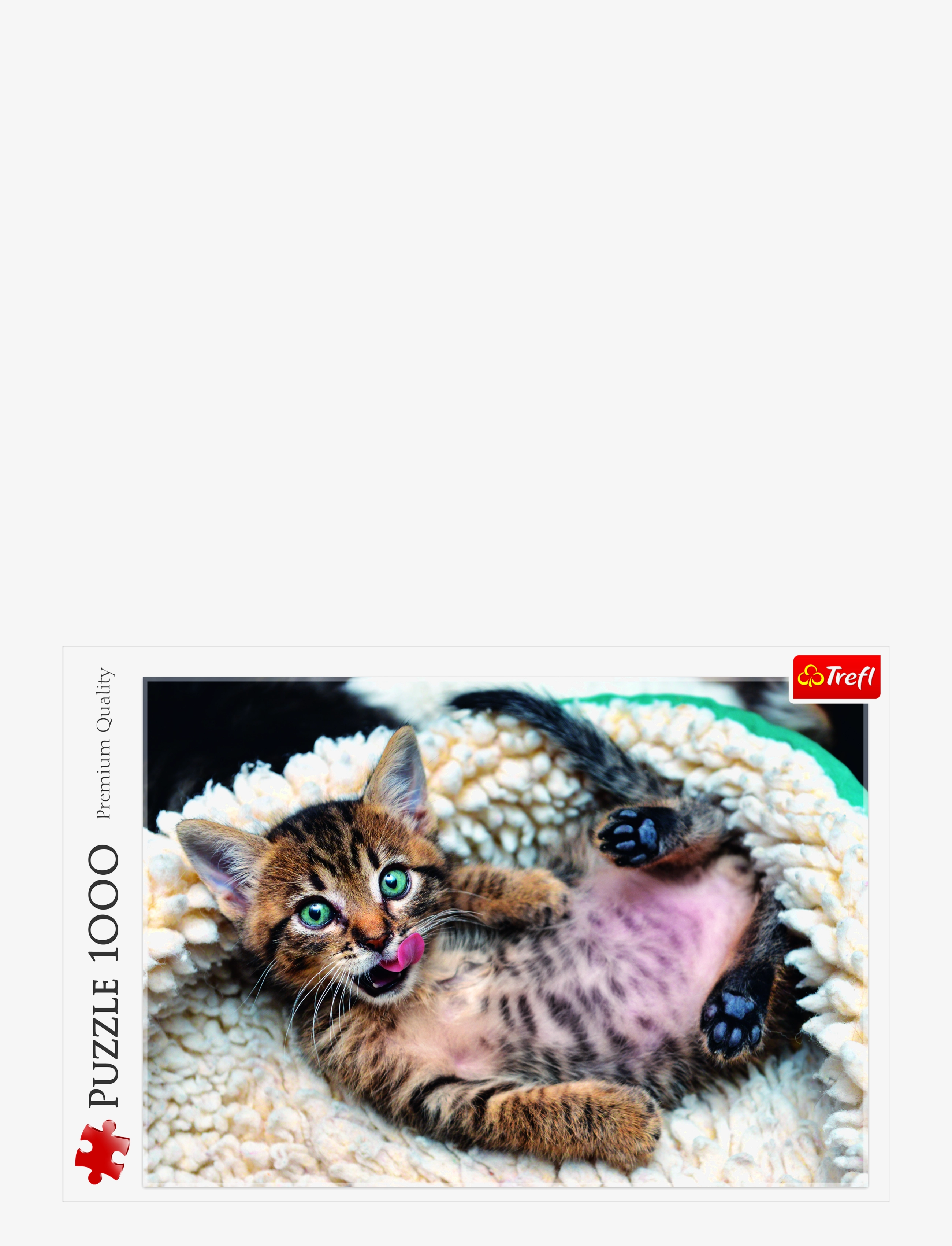Trefl TREFL 1000 BIT CHEERFUL KITTEN - Legetøj - MULTI / multi