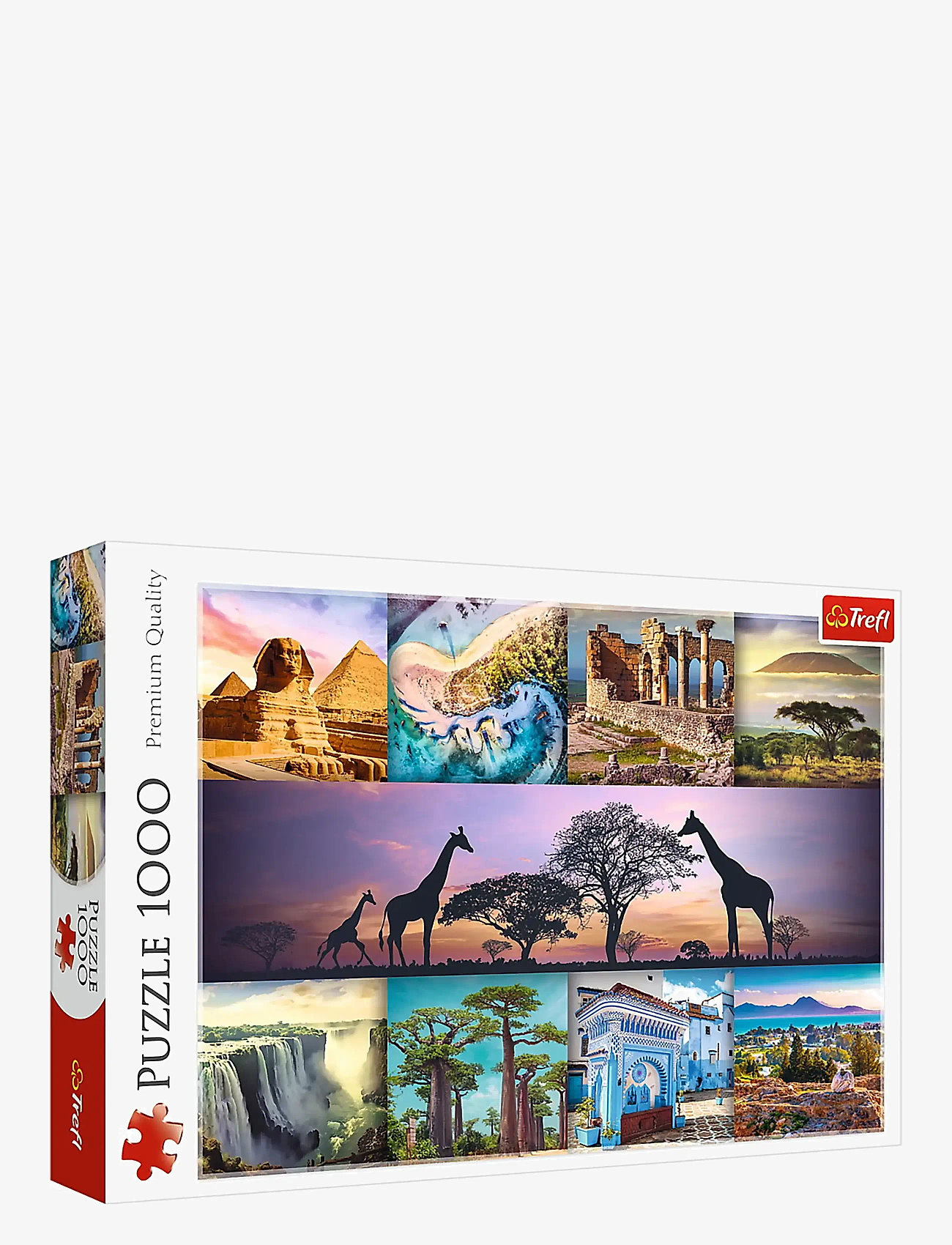 Trefl - PAPPUSSEL TREFL 1000 BITAR COLLAGE, AFRICA - klassische puzzles - multi - 0