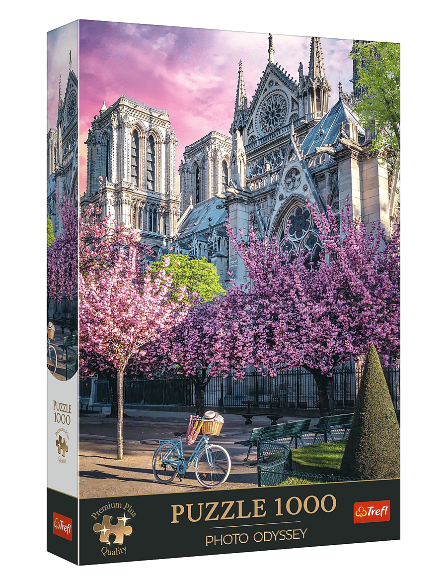 Trefl - PAPPUSSEL TREFL 1000 BITAR PREMIUM NOTRE DAME - klassikalised pusled - multi - 0