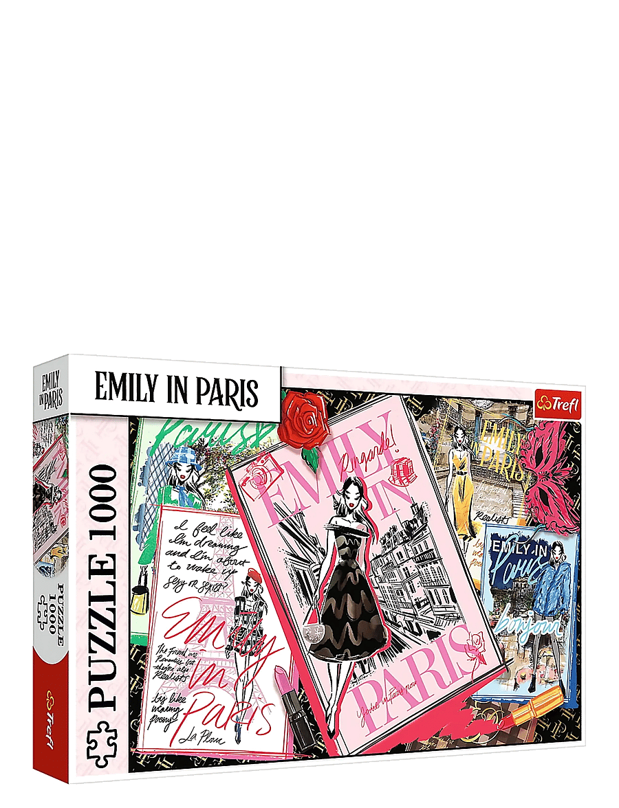 Trefl - PAPPUSSEL TREFL 1000 BITAR EMILY IN PARIS MAGAZINE - klasyczne puzzle - multi - 0