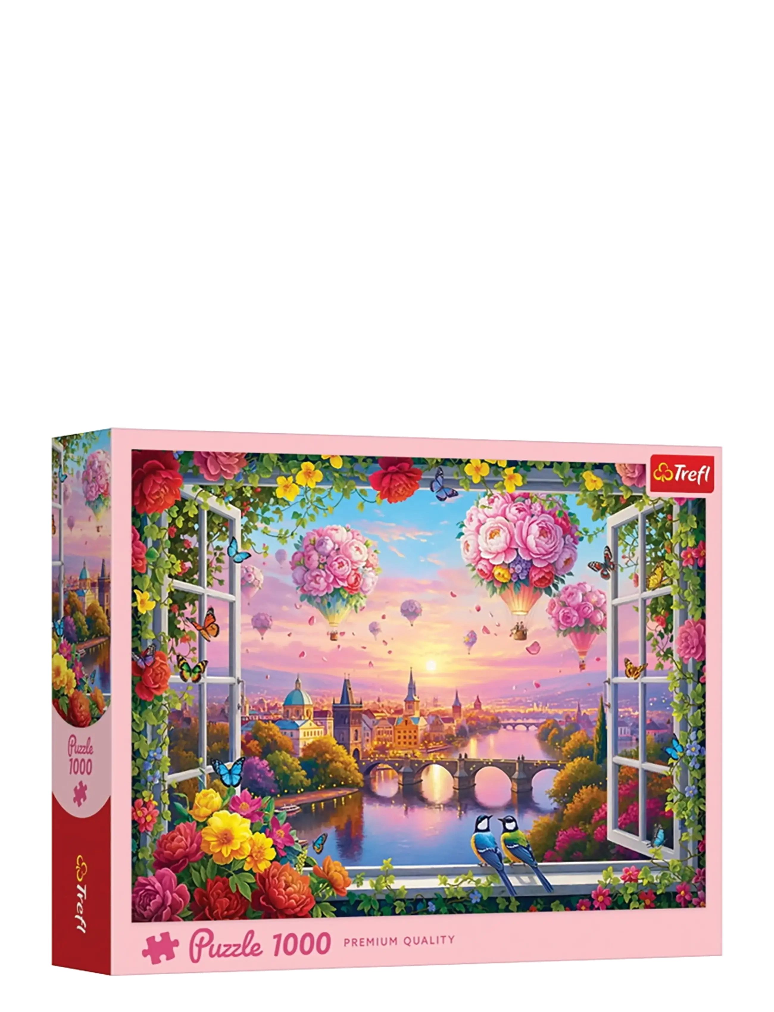 Trefl Pappussel 1000 Bitar Love Is In The Air, One Size, Puzzles, Mehrfarbig/gemustert - Classic Kinder