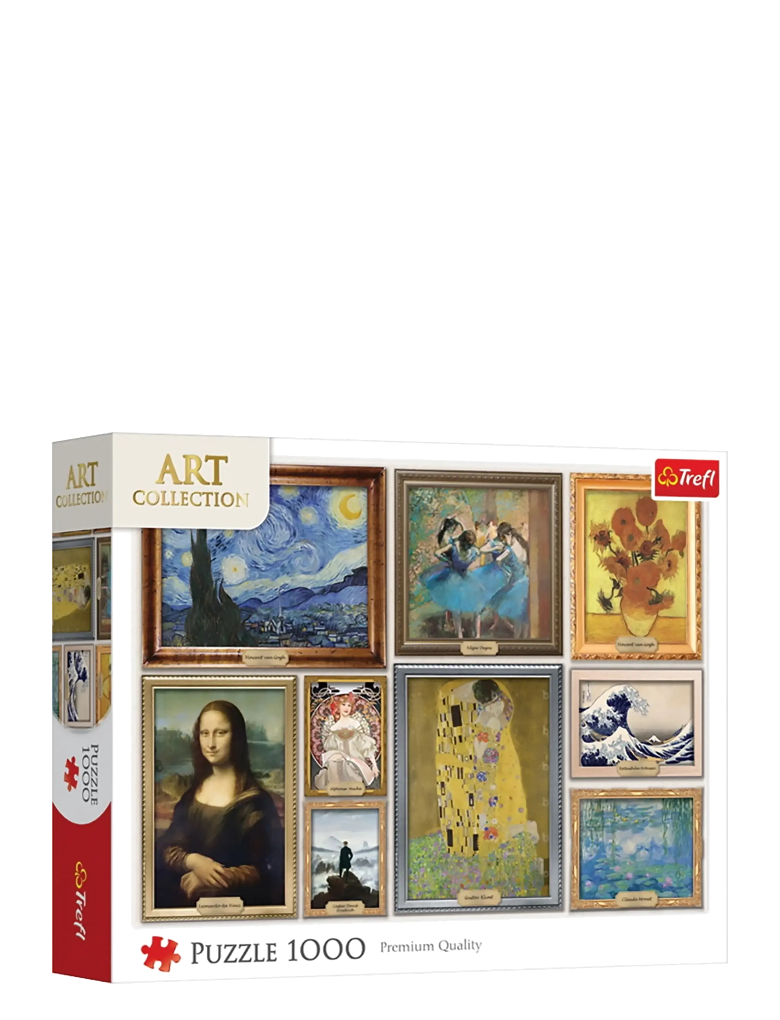Trefl Pappussel 1000 Bitar Art Collection, One Size, Puzzles, Mehrfarbig/gemustert - Classic Kinder