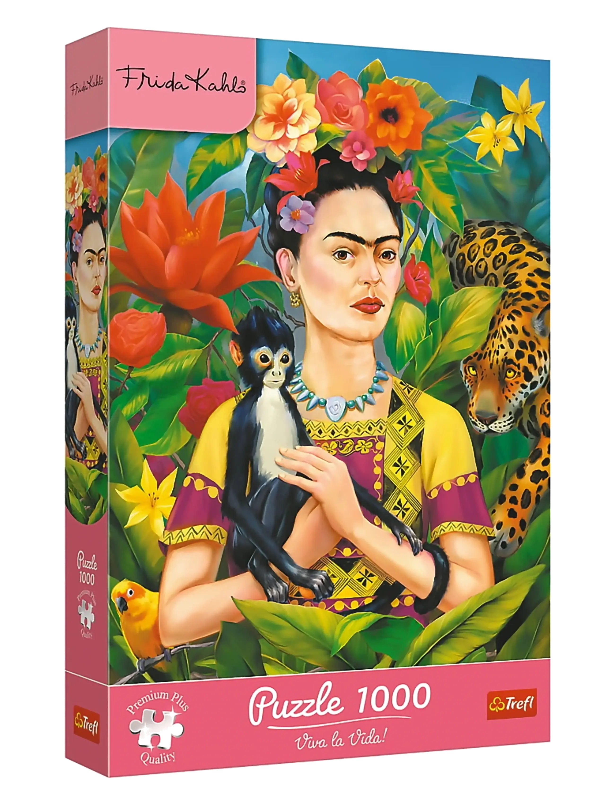 Trefl Pappussel 1000 Bitar Premium Frida Kaholo, One Size, Puzzles, Mehrfarbig/gemustert - Classic Kinder