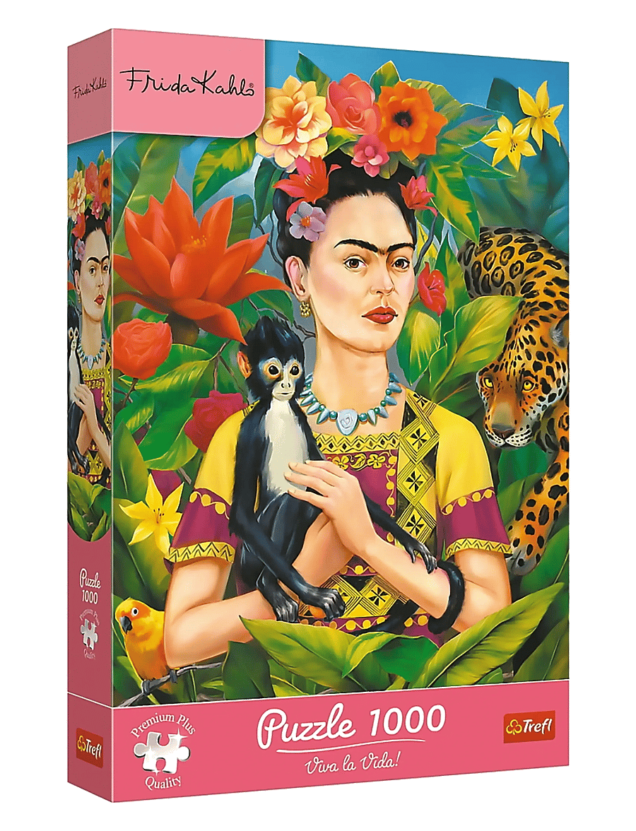 Trefl - PAPPUSSEL TREFL 1000 BITAR PREMIUM FRIDA KAHOLO - klassiske puslespil - multi - 0