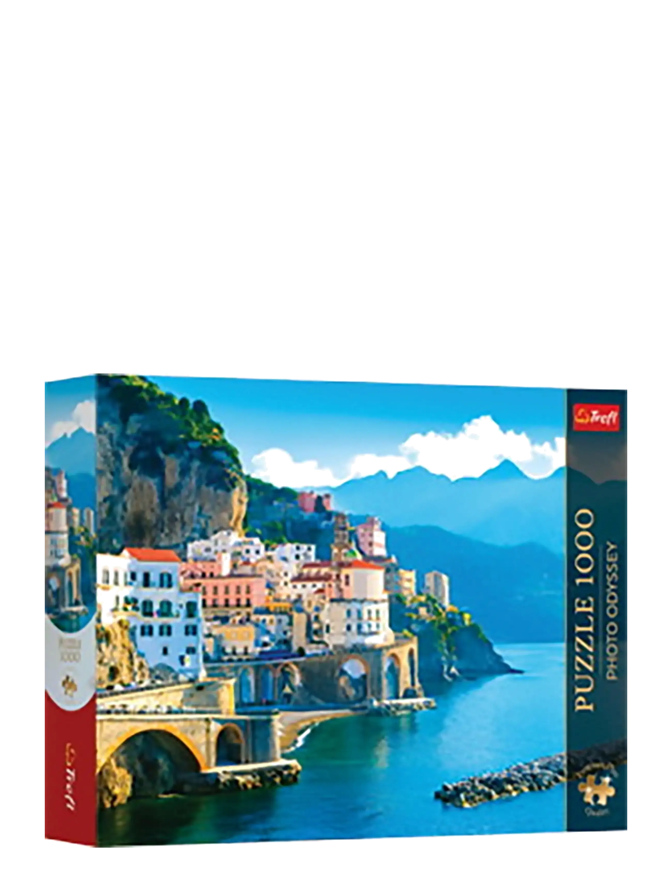 Trefl Pappussel 1000 Bitar Premium Amalfi, One Size, Puzzles, Mehrfarbig/gemustert - Classic Kinder