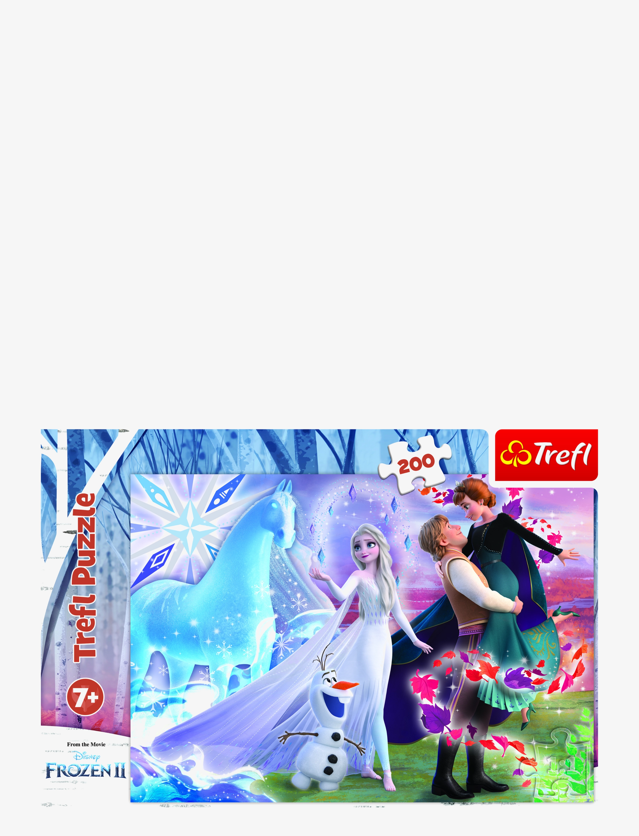 Trefl 200 Bit Frozen 2, Børn, Classic Puslespil, Multi/mønstret, Str: ONE SIZE