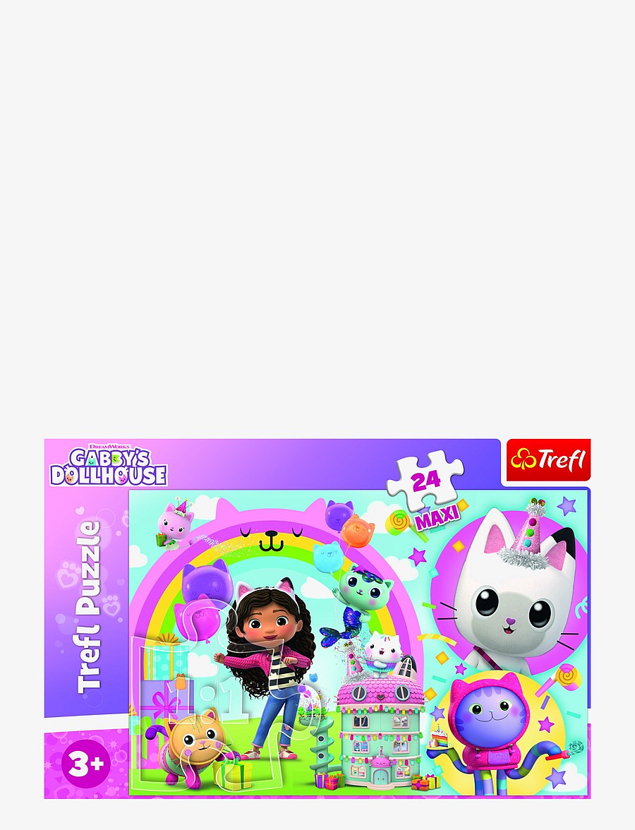 Trefl - TREFL 24 BIT MAXI GABBY'S DOLLHOUSE - klassische puzzles - pink - 0