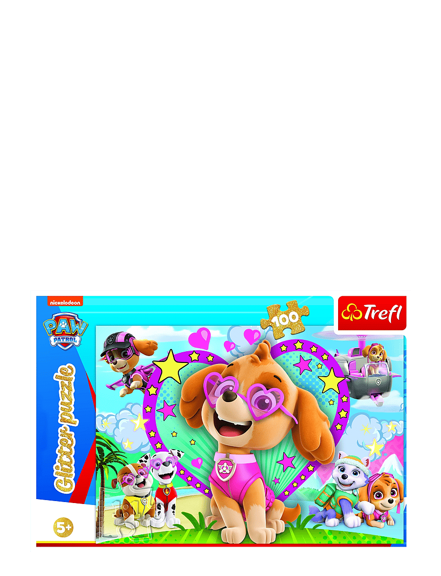 Trefl - TREFL 100 BIT GLITTER PAW PATROL - klassische puzzles - multi - 0