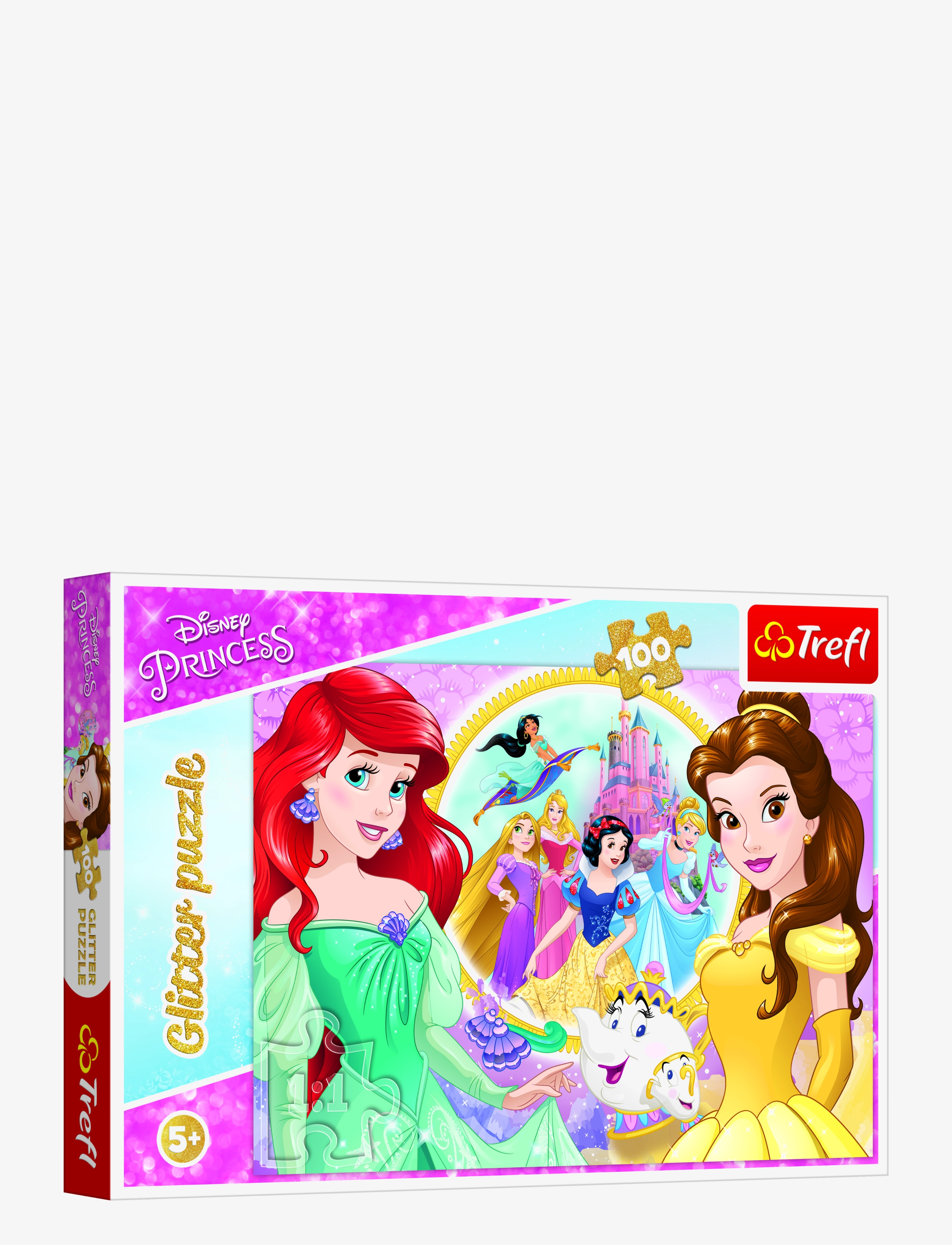 Trefl - TREFL 100 BIT GLITTER PRINCESS - klassiske puslespil - multi - 1